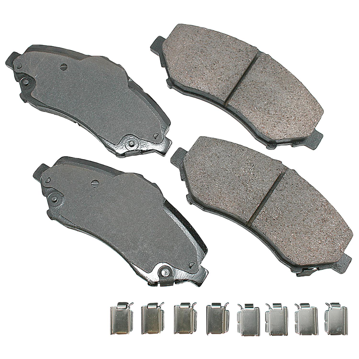 Akebono ACT1273 - Disc Brake Pad Akebono ACT1273 Disc Brake Pad product image 1 of 1