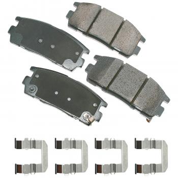 Akebono ACT1275 - Disc Brake Pad Akebono ACT1275 Disc Brake Pad product image 1 of 1
