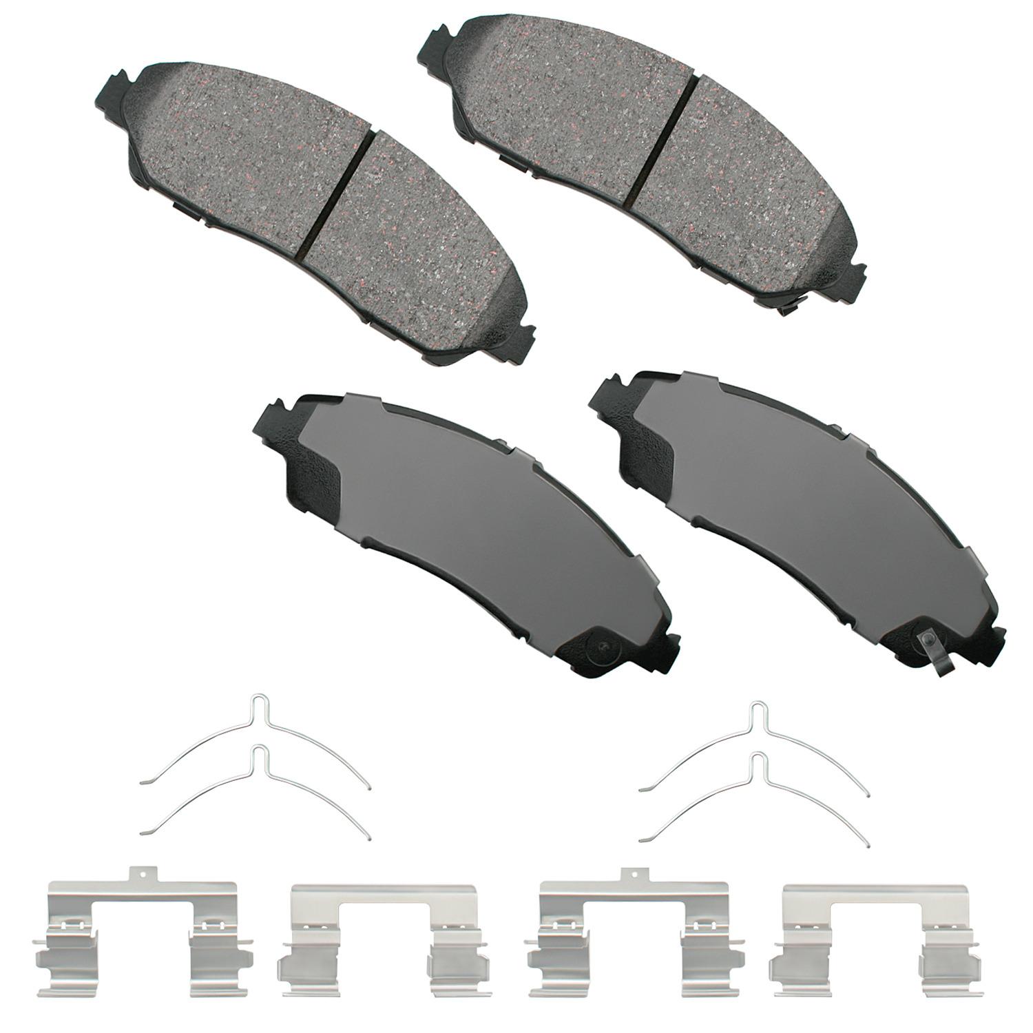 Akebono ACT1280 - Disc Brake Pad Akebono ACT1280 Disc Brake Pad product image 1 of 1