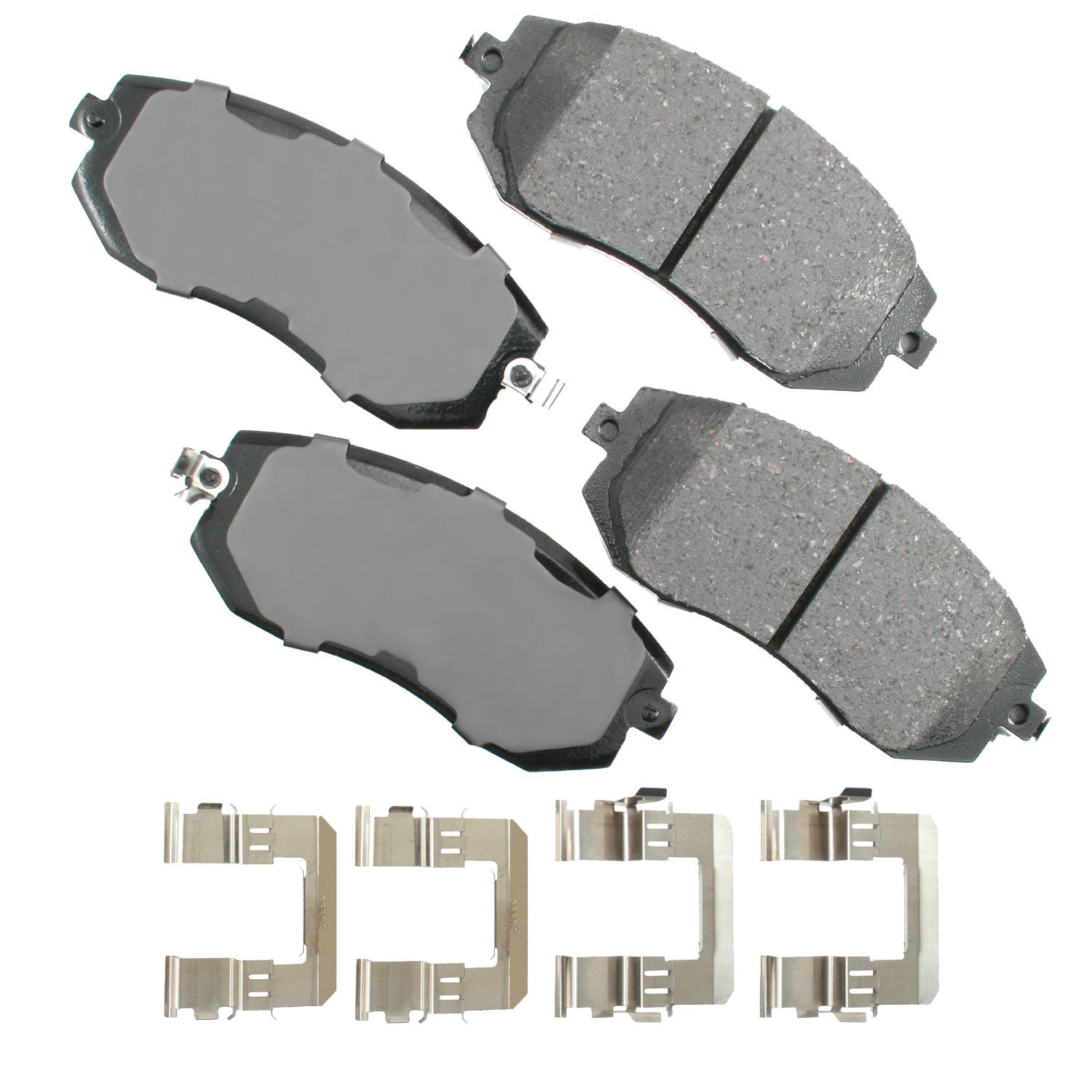 Akebono ACT1539 Disc Brake Pad product image 1 of 1