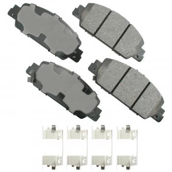 Akebono ACT1654 - Disc Brake Pad Akebono ACT1654 Disc Brake Pad product image 1 of 1