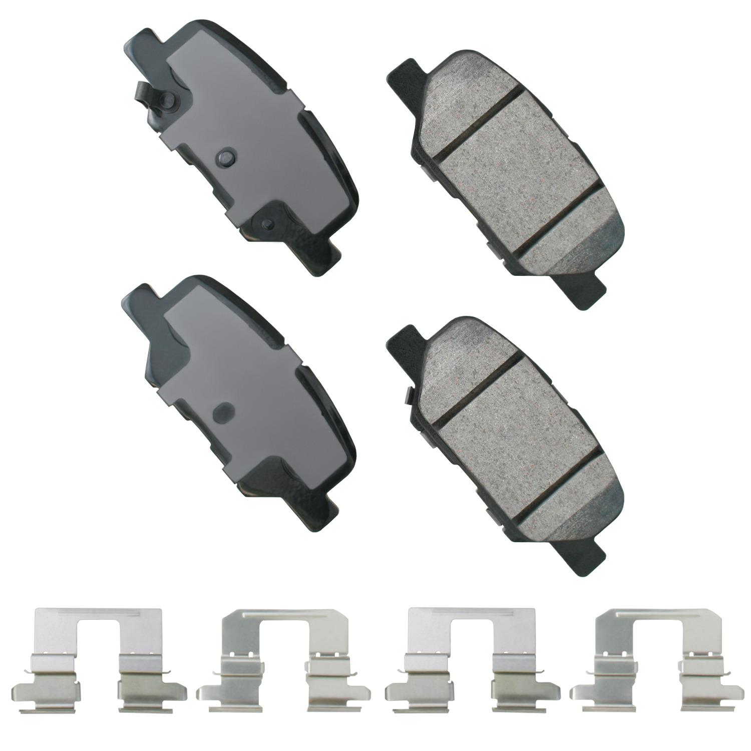 Akebono ACT1679 - Disc Brake Pad Akebono ACT1679 Disc Brake Pad product image 1 of 1