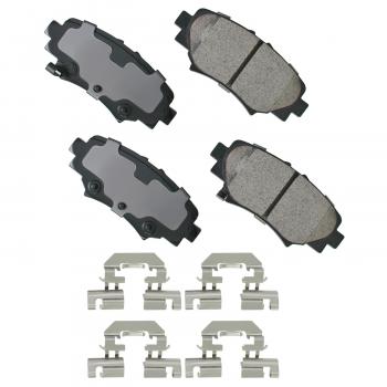 Akebono ACT1729 Disc Brake Pad product image 1 of 1