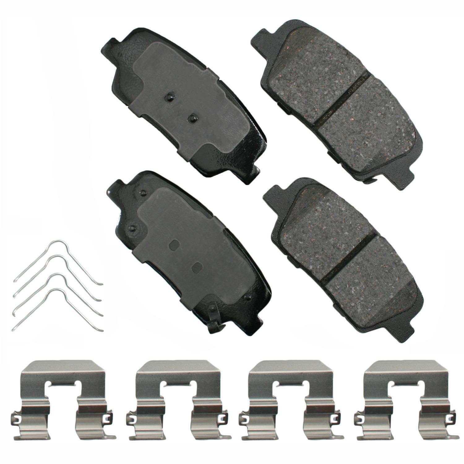 Akebono ACT1816 - Disc Brake Pad Akebono ACT1816 Disc Brake Pad product image 1 of 1