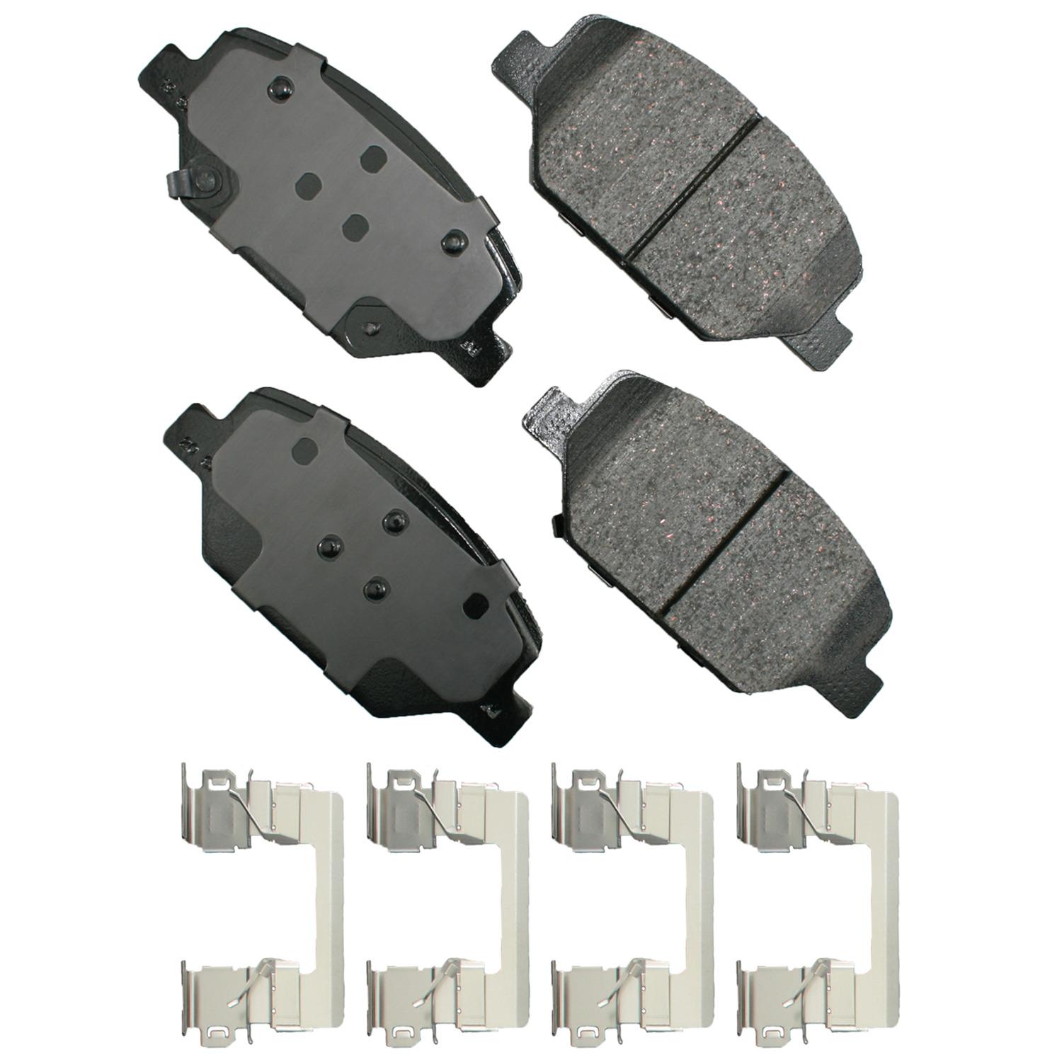 Akebono ACT1886 Disc Brake Pad product image 1 of 1