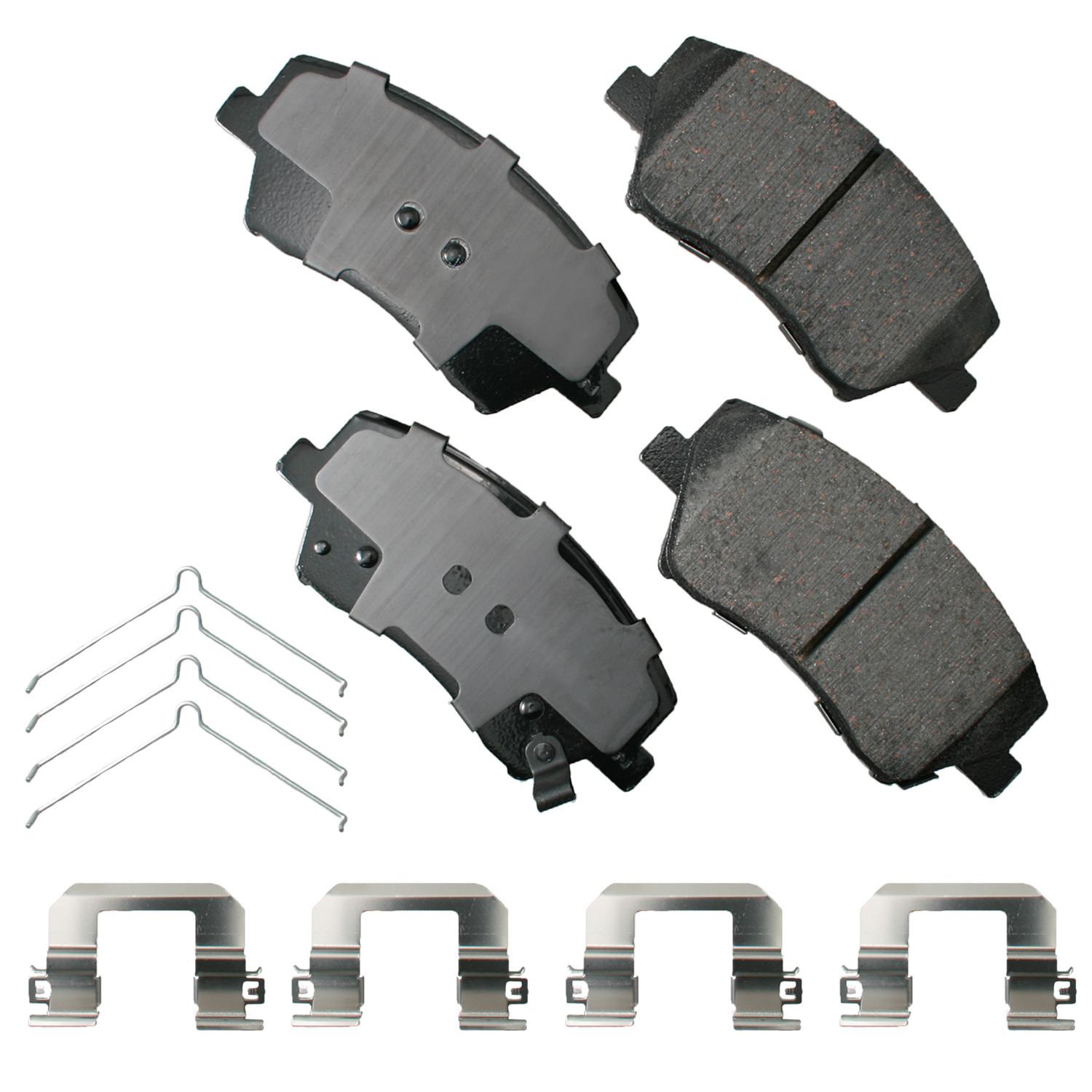 Akebono ACT1912 Disc Brake Pad product image 1 of 1