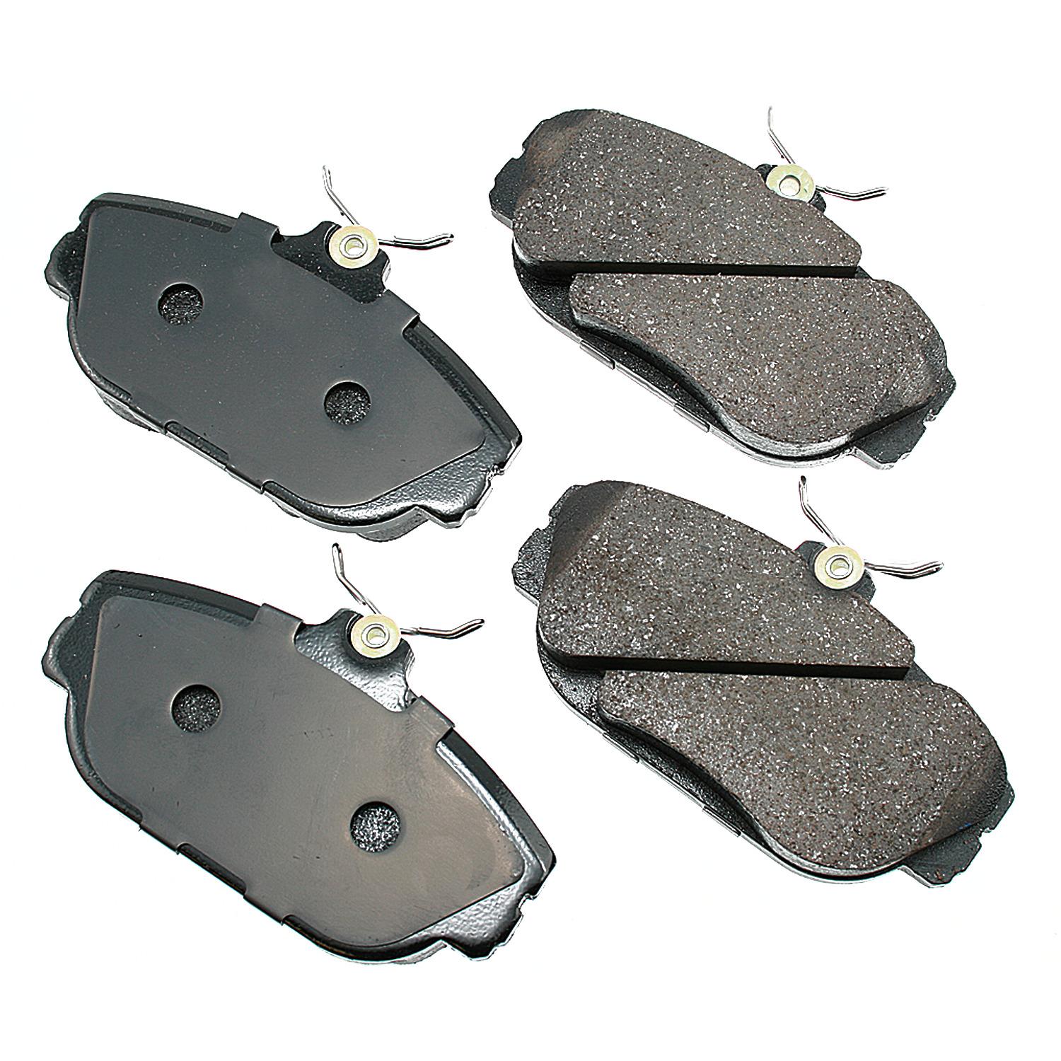 Akebono ACT601 - Disc Brake Pad Akebono ACT601 Disc Brake Pad product image 1 of 1