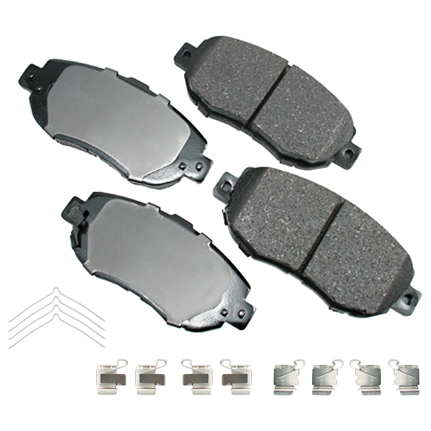 Akebono ACT619A Disc Brake Pad product image 1 of 1