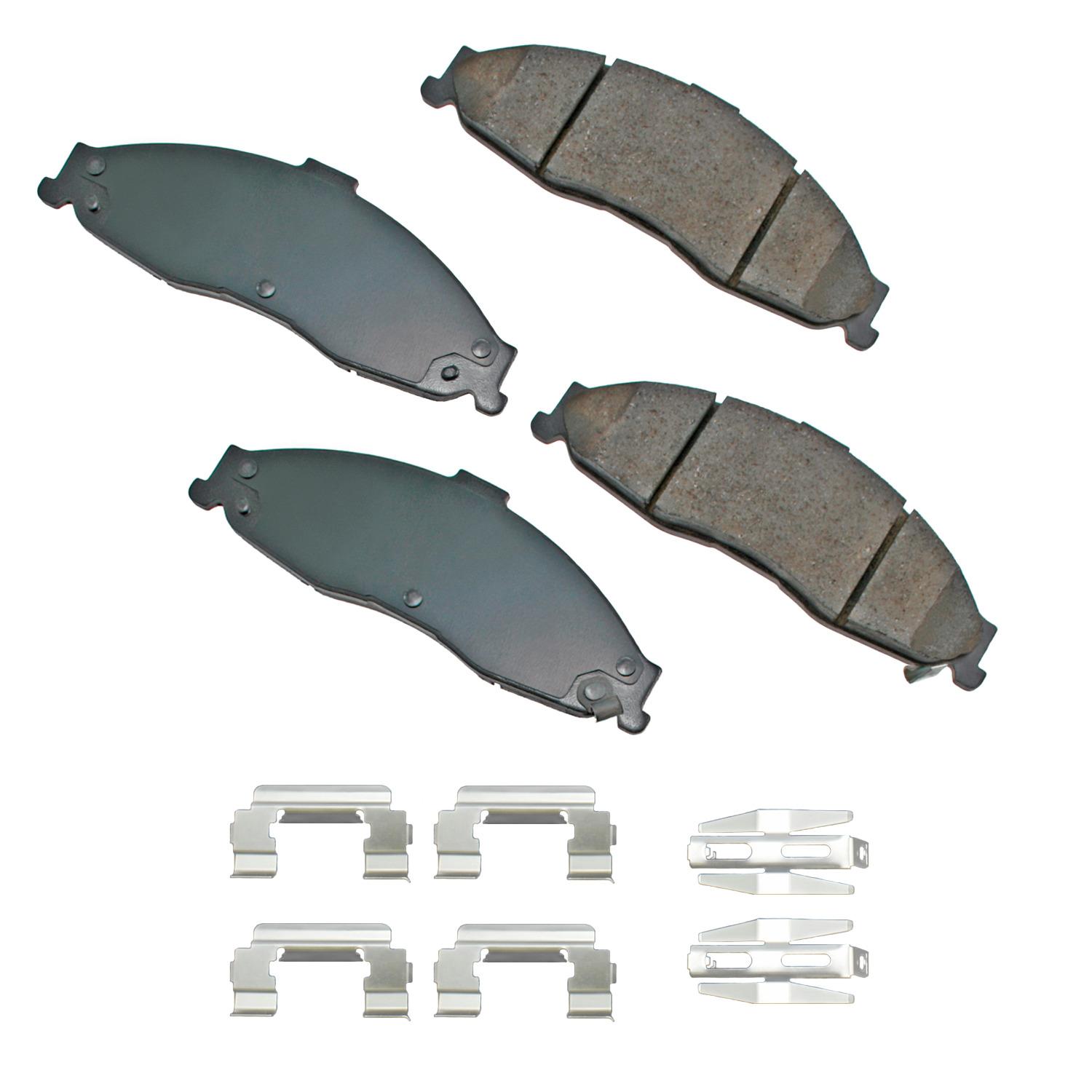 Akebono ACT749 Disc Brake Pad product image 1 of 1