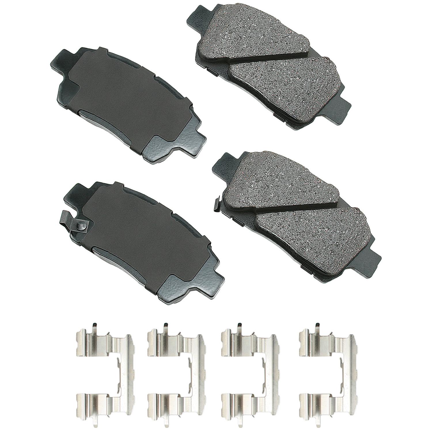 Akebono ACT822A Disc Brake Pad product image 1 of 1