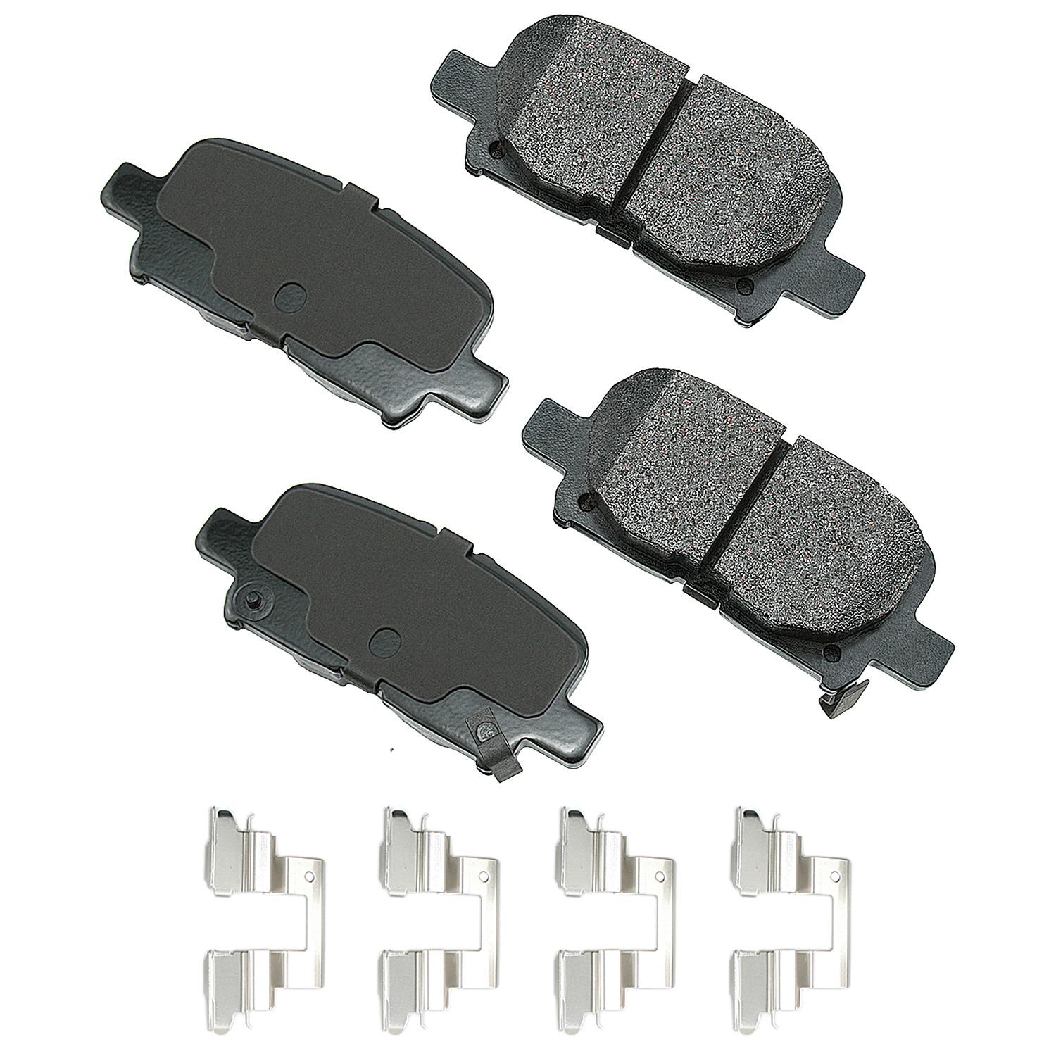 Akebono ACT865A Disc Brake Pad product image 1 of 1