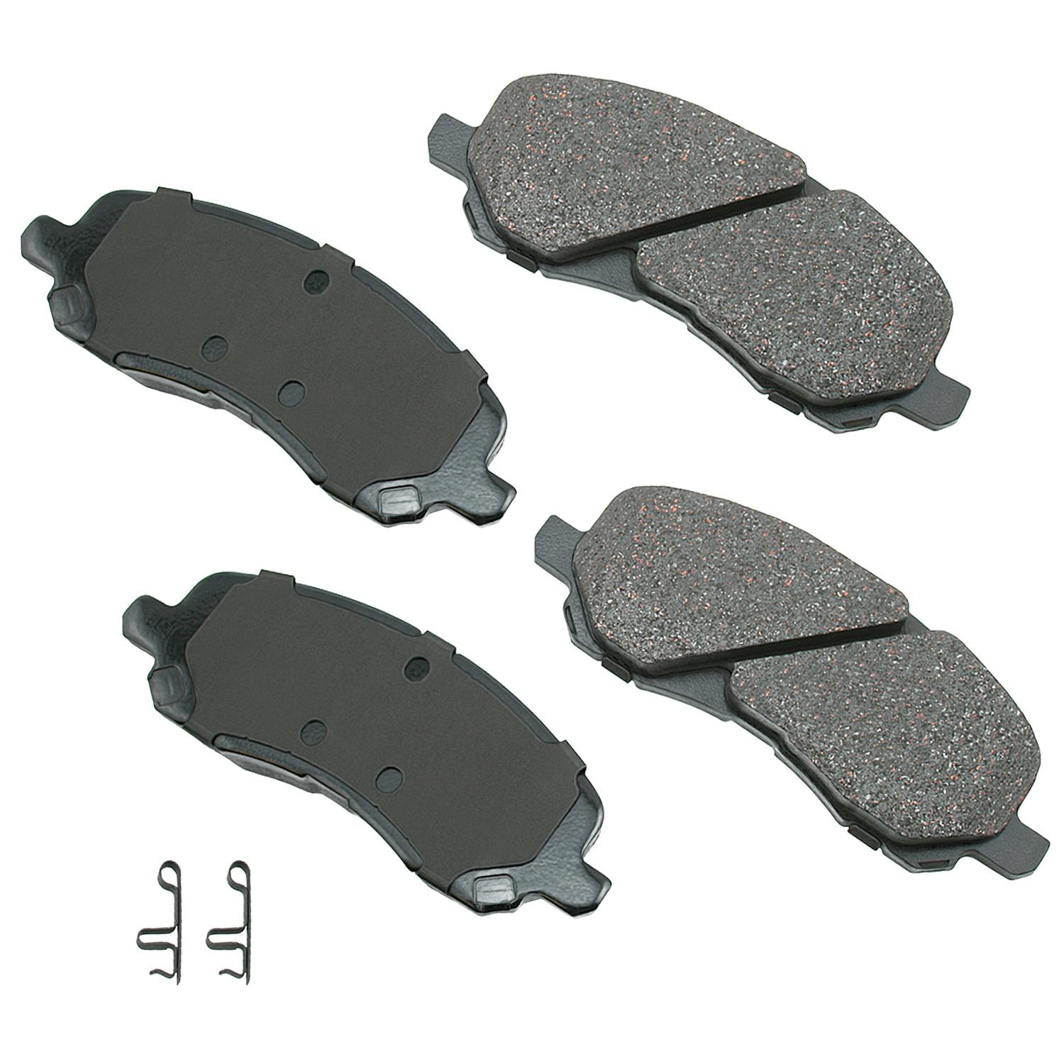 Akebono ACT866 - Disc Brake Pad Akebono ACT866 Disc Brake Pad product image 1 of 1
