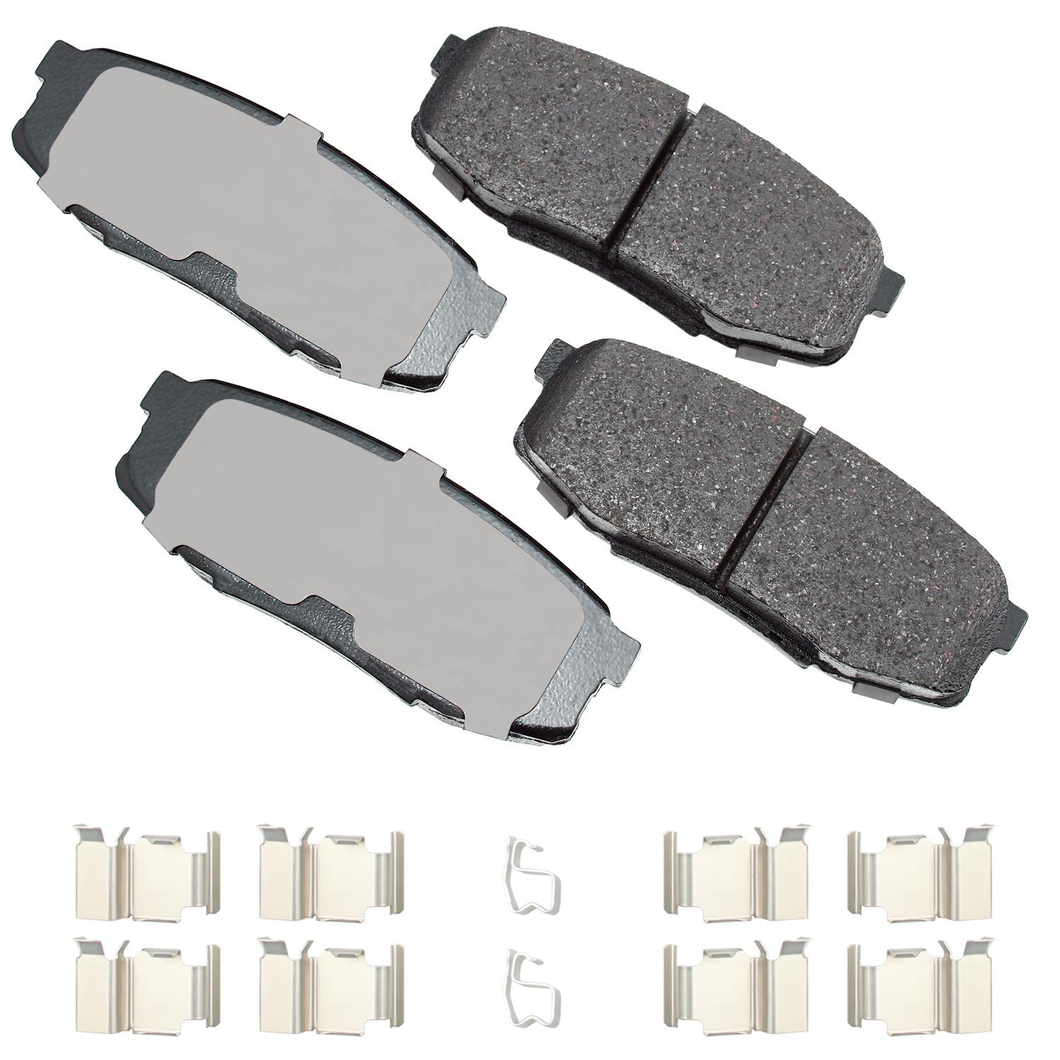 Akebono ASP1304A Disc Brake Pad product image 1 of 1