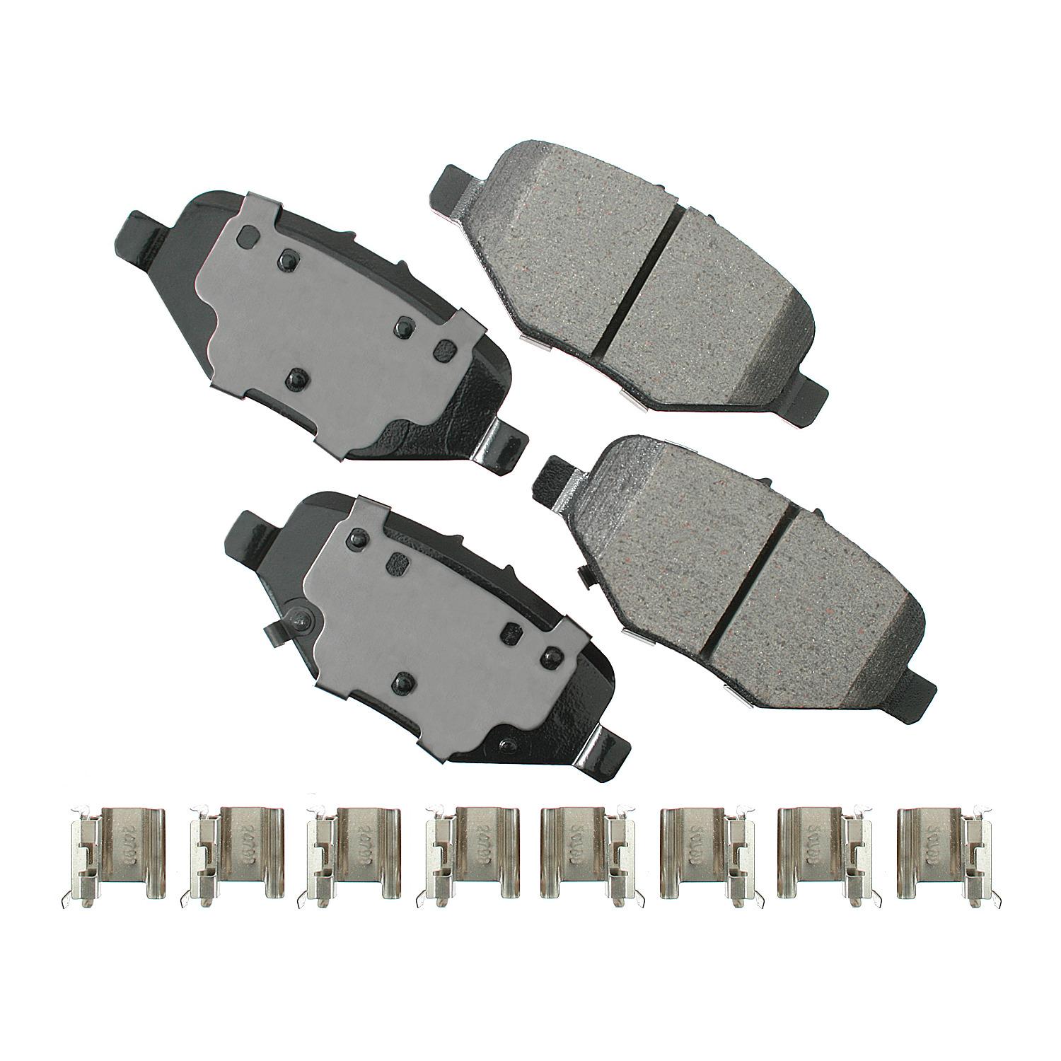 Akebono ASP1612 Disc Brake Pad product image 1 of 1