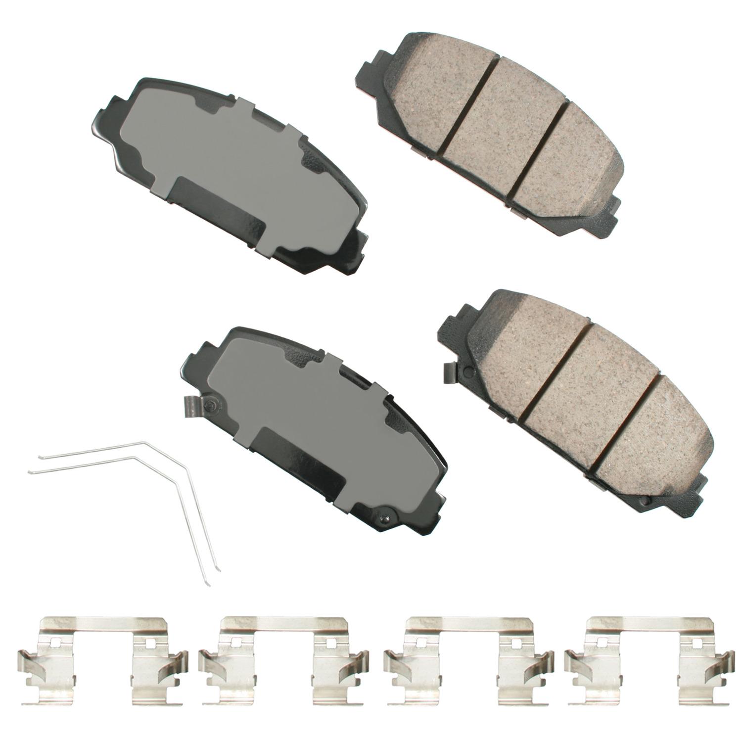 Akebono ASP1697 Disc Brake Pad product image 1 of 1