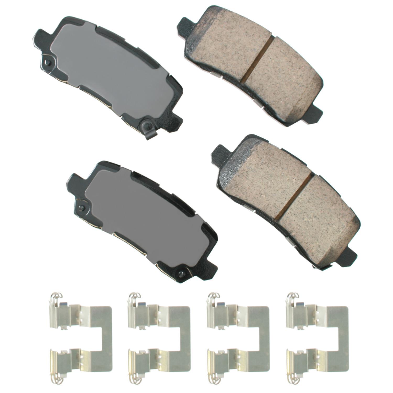 Akebono ASP1698 Disc Brake Pad product image 1 of 1