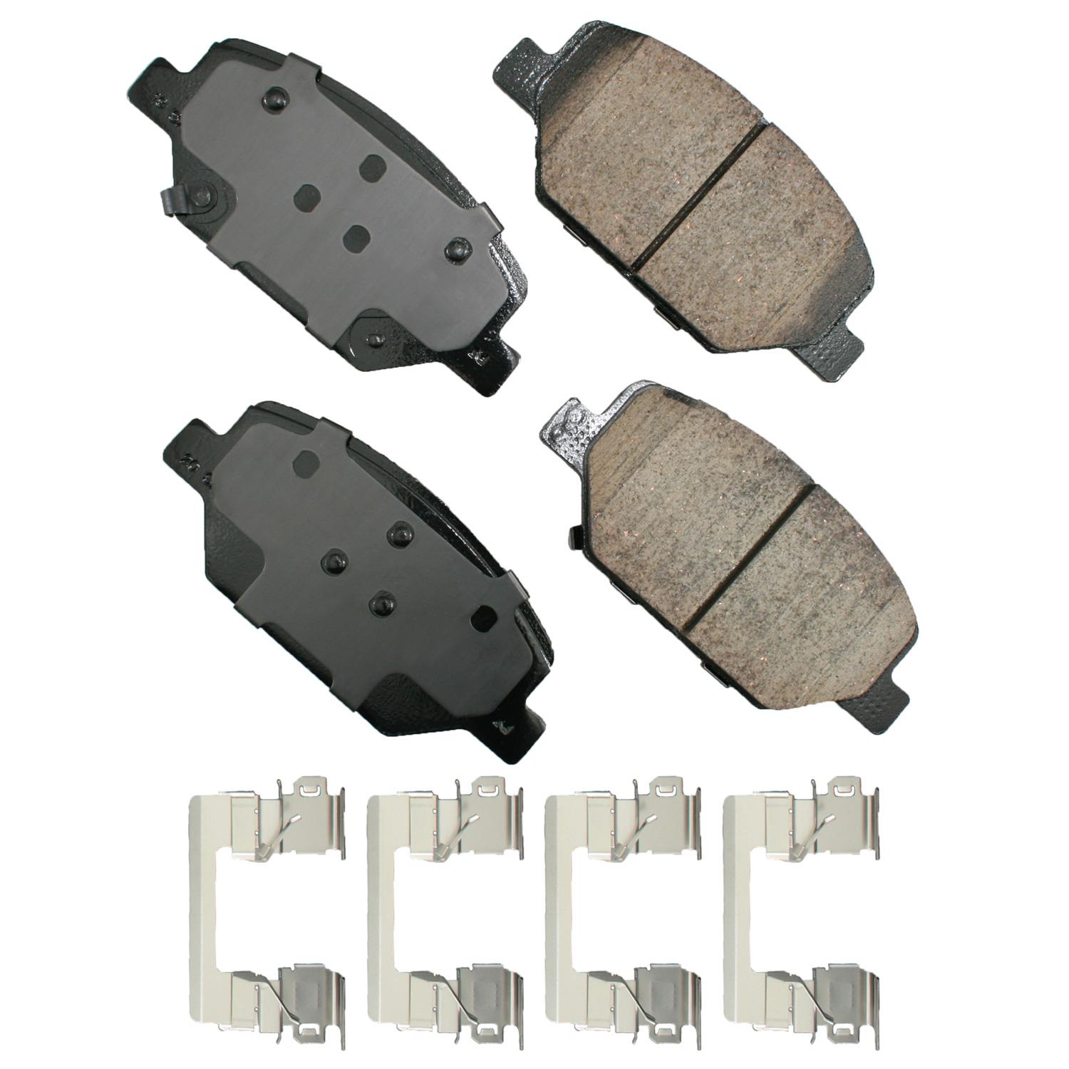Akebono ASP1886 Disc Brake Pad product image 1 of 1