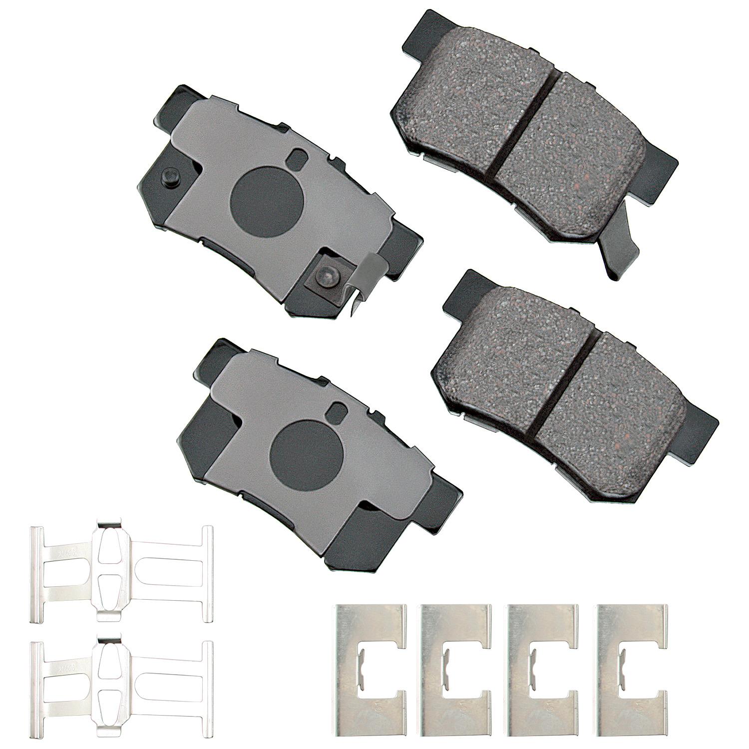 Akebono ASP536B Disc Brake Pad product image 1 of 1