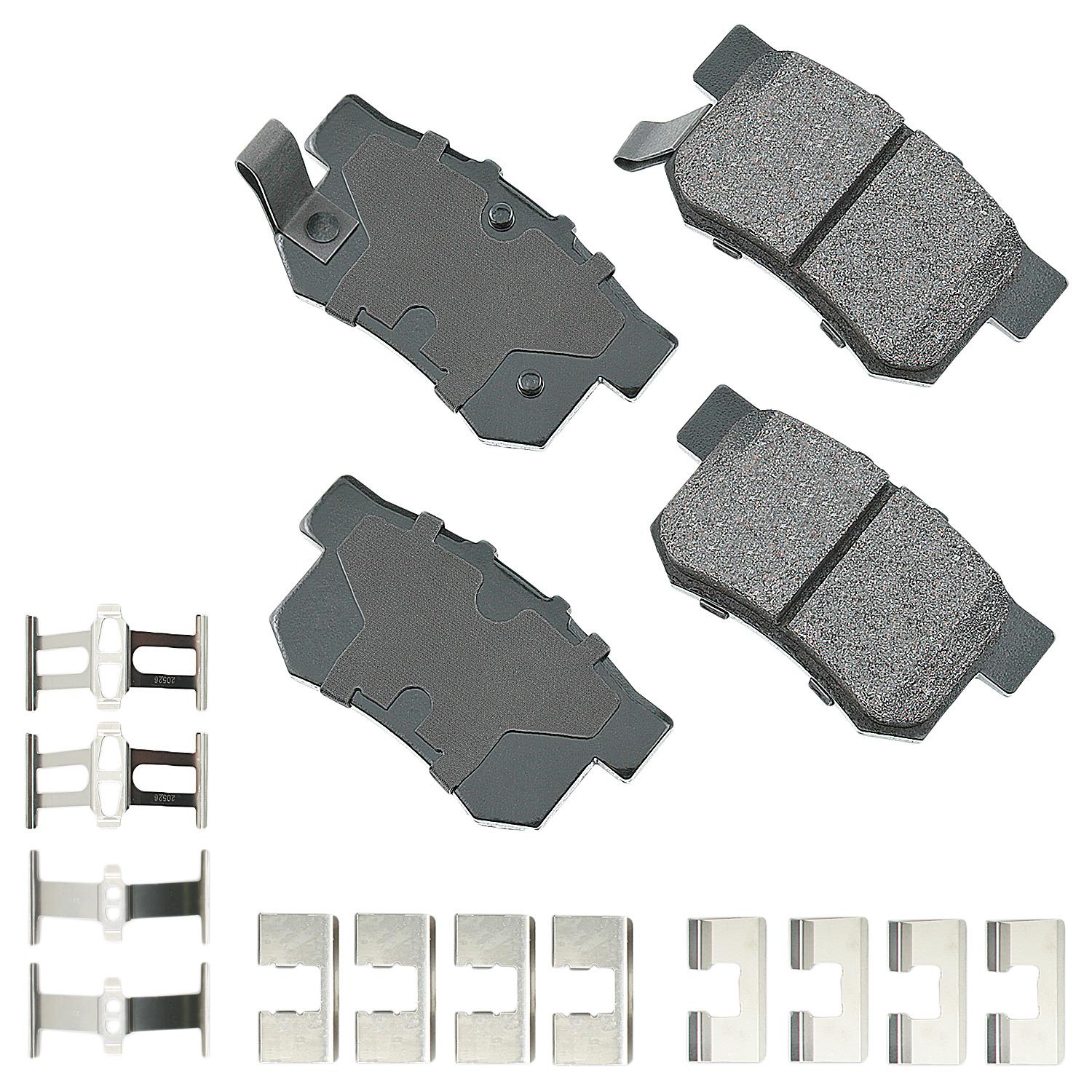 Akebono ASP537A Disc Brake Pad product image 1 of 1