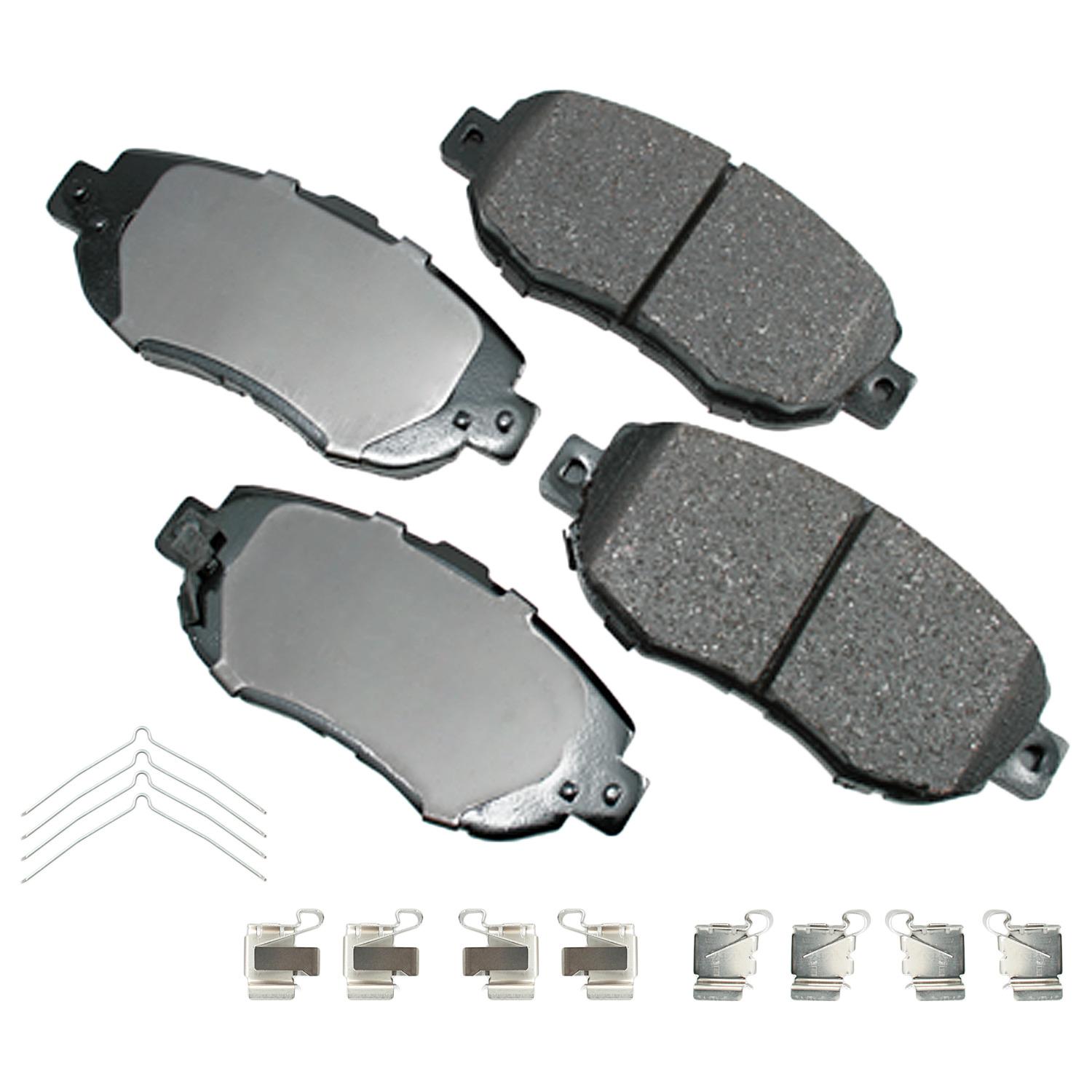 Akebono ASP619A Disc Brake Pad product image 1 of 1
