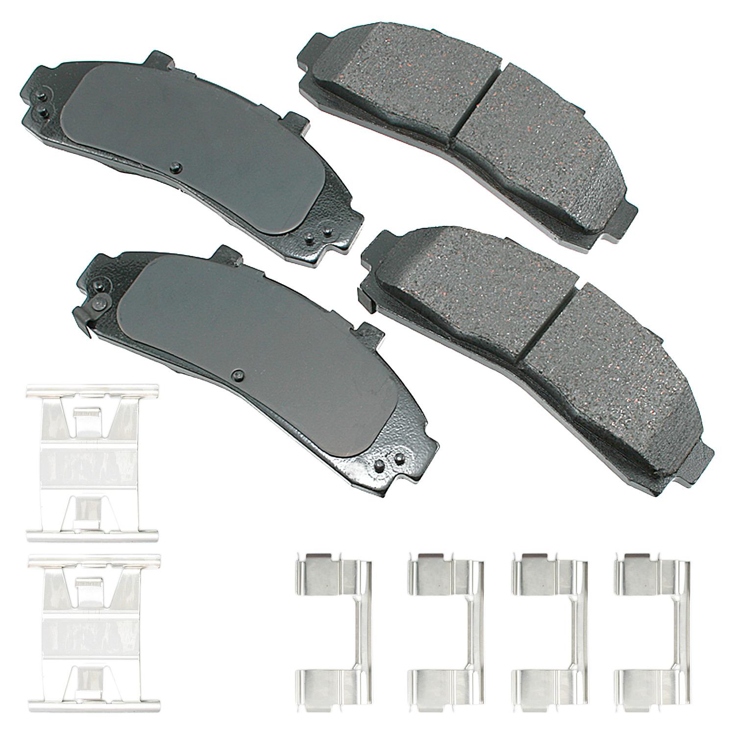 Akebono ASP652A Disc Brake Pad product image 1 of 1