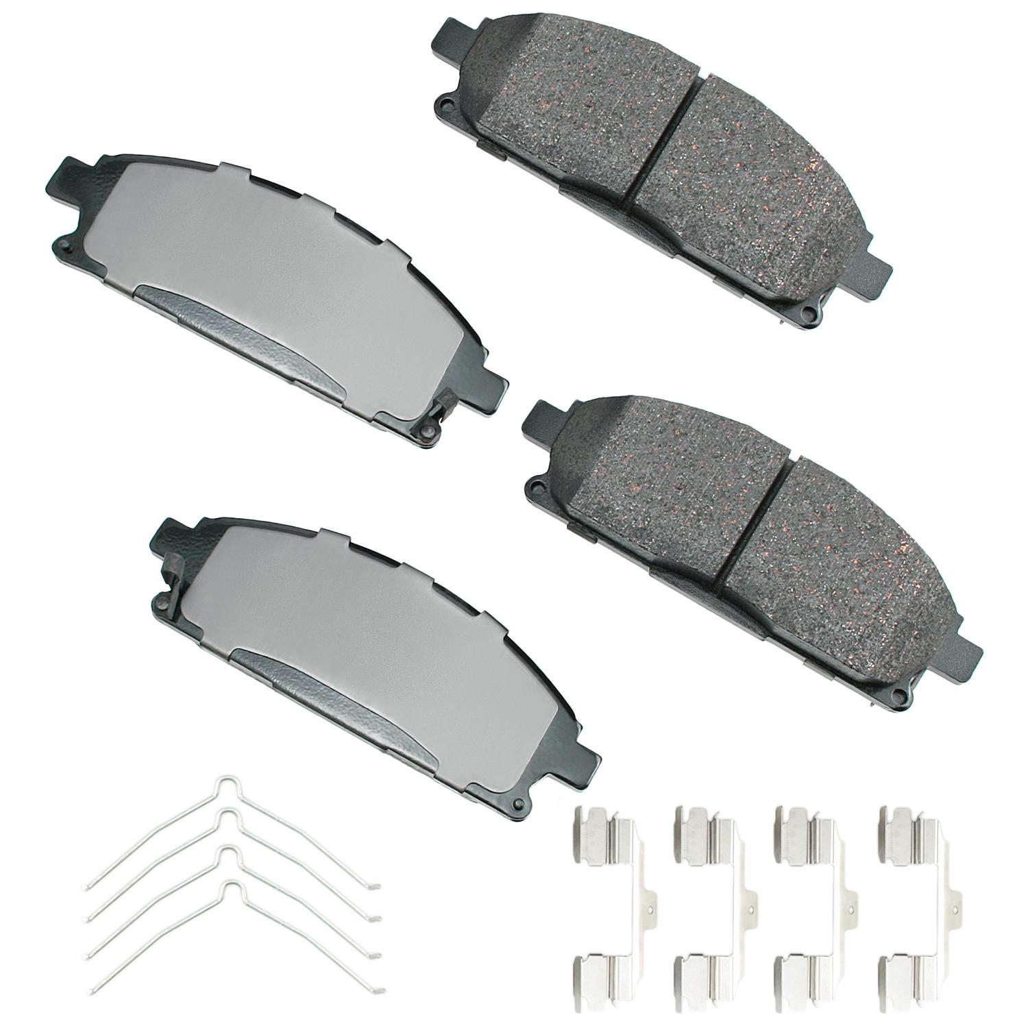 Akebono ASP691A Disc Brake Pad product image 1 of 1