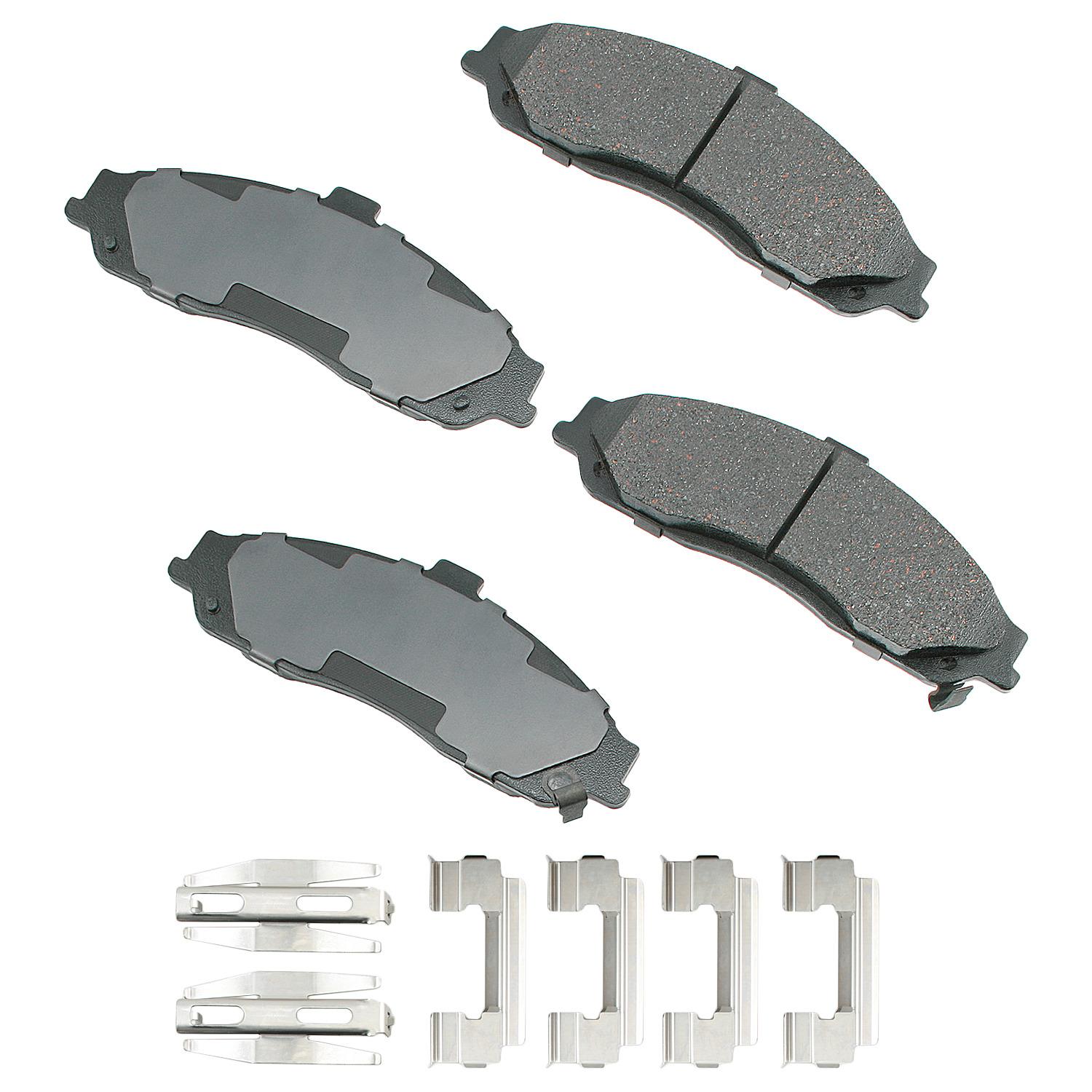 Akebono ASP731A Disc Brake Pad product image 1 of 1