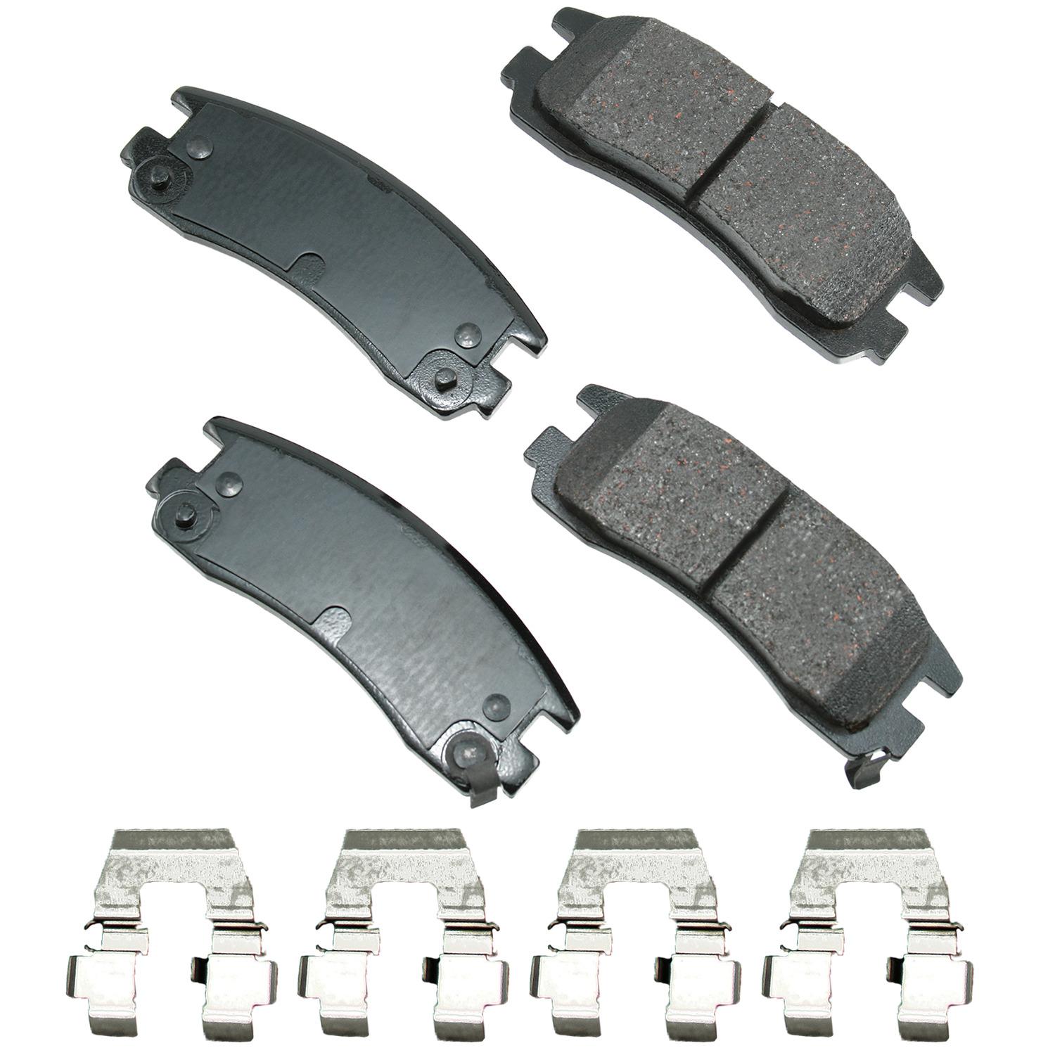 Akebono ASP814 Disc Brake Pad product image 1 of 1
