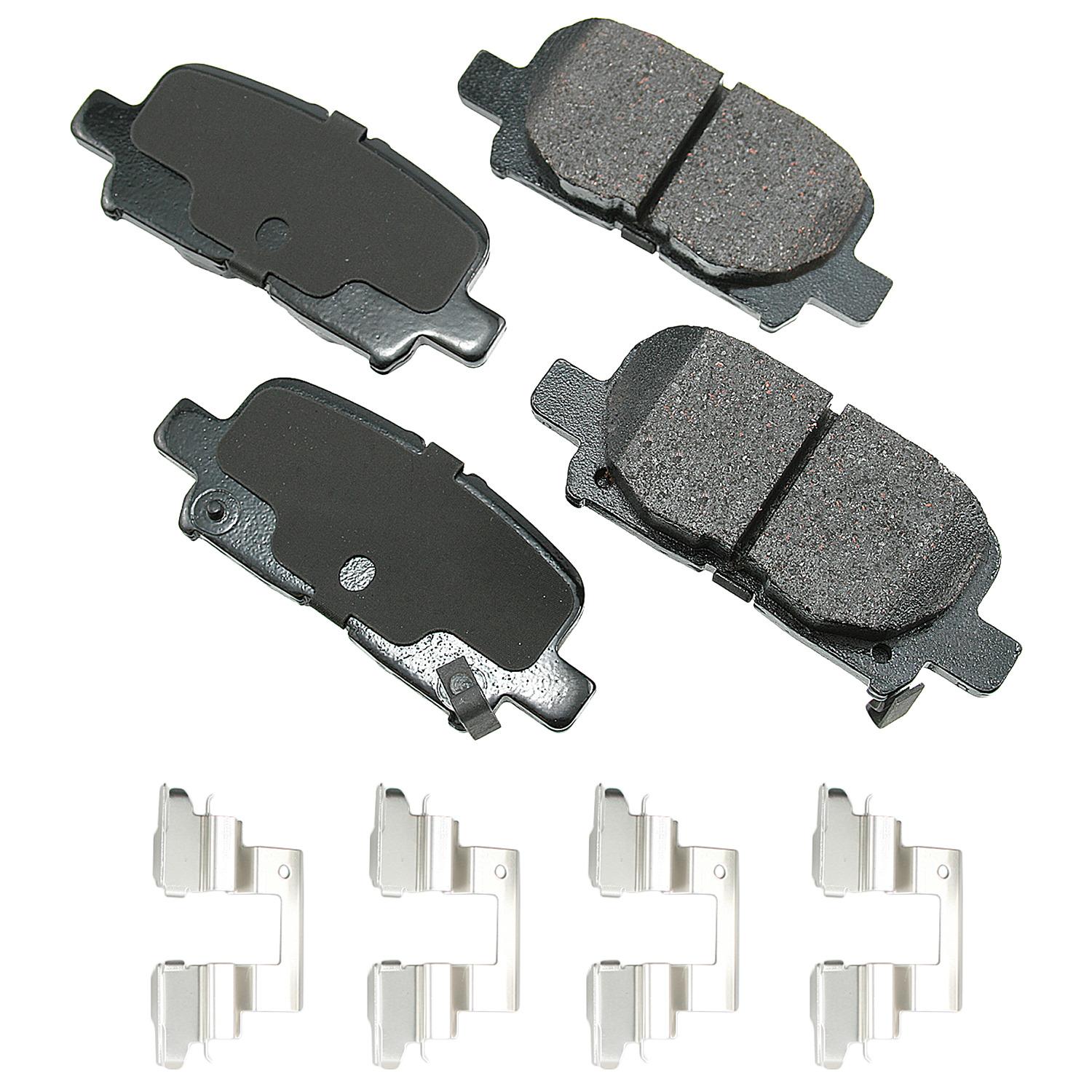 Akebono ASP865A Disc Brake Pad product image 1 of 1