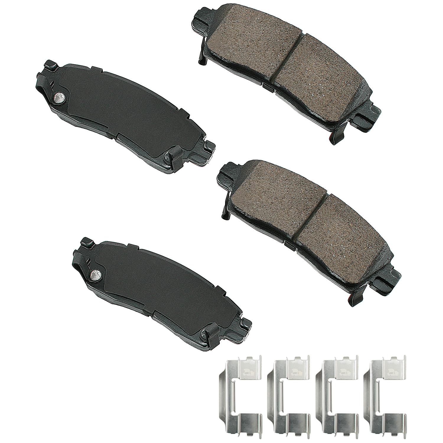 Akebono ASP883A Disc Brake Pad product image 1 of 1
