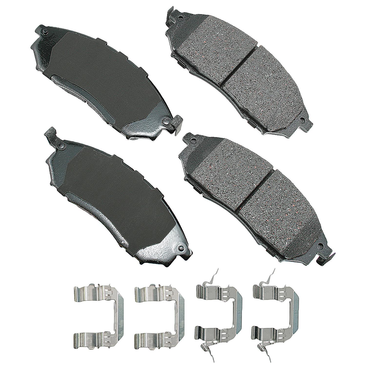 Akebono ASP888A Disc Brake Pad product image 1 of 1