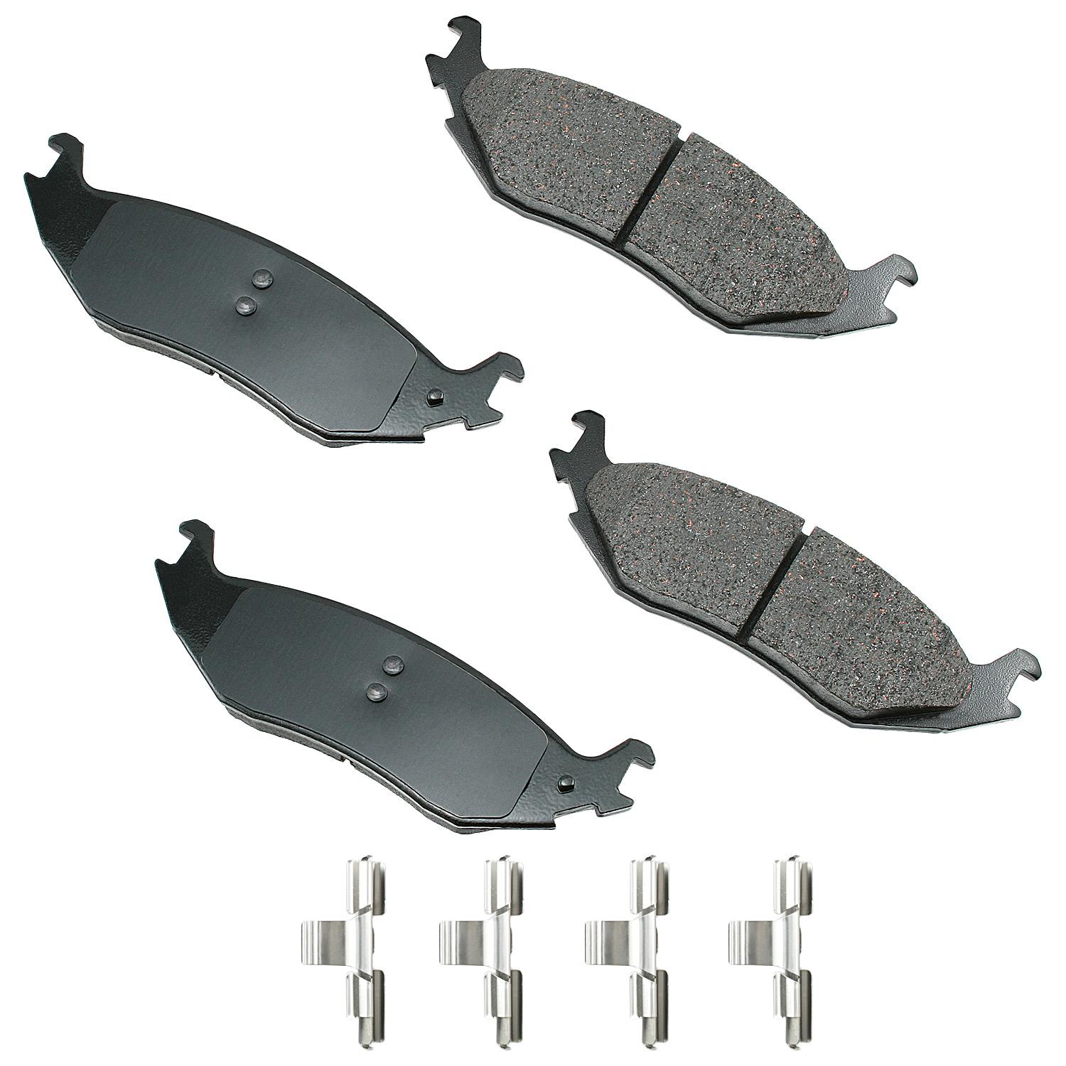 Akebono ASP898A Disc Brake Pad product image 1 of 1