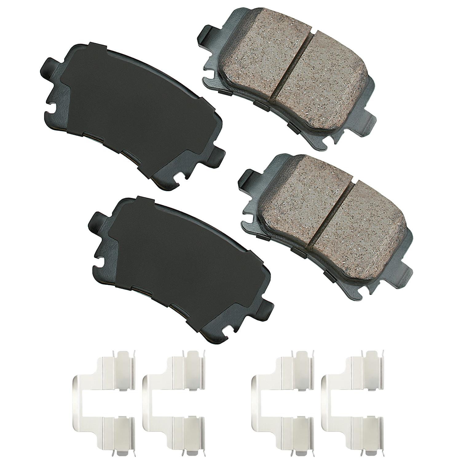 Akebono EUR1348A Disc Brake Pad product image 1 of 1