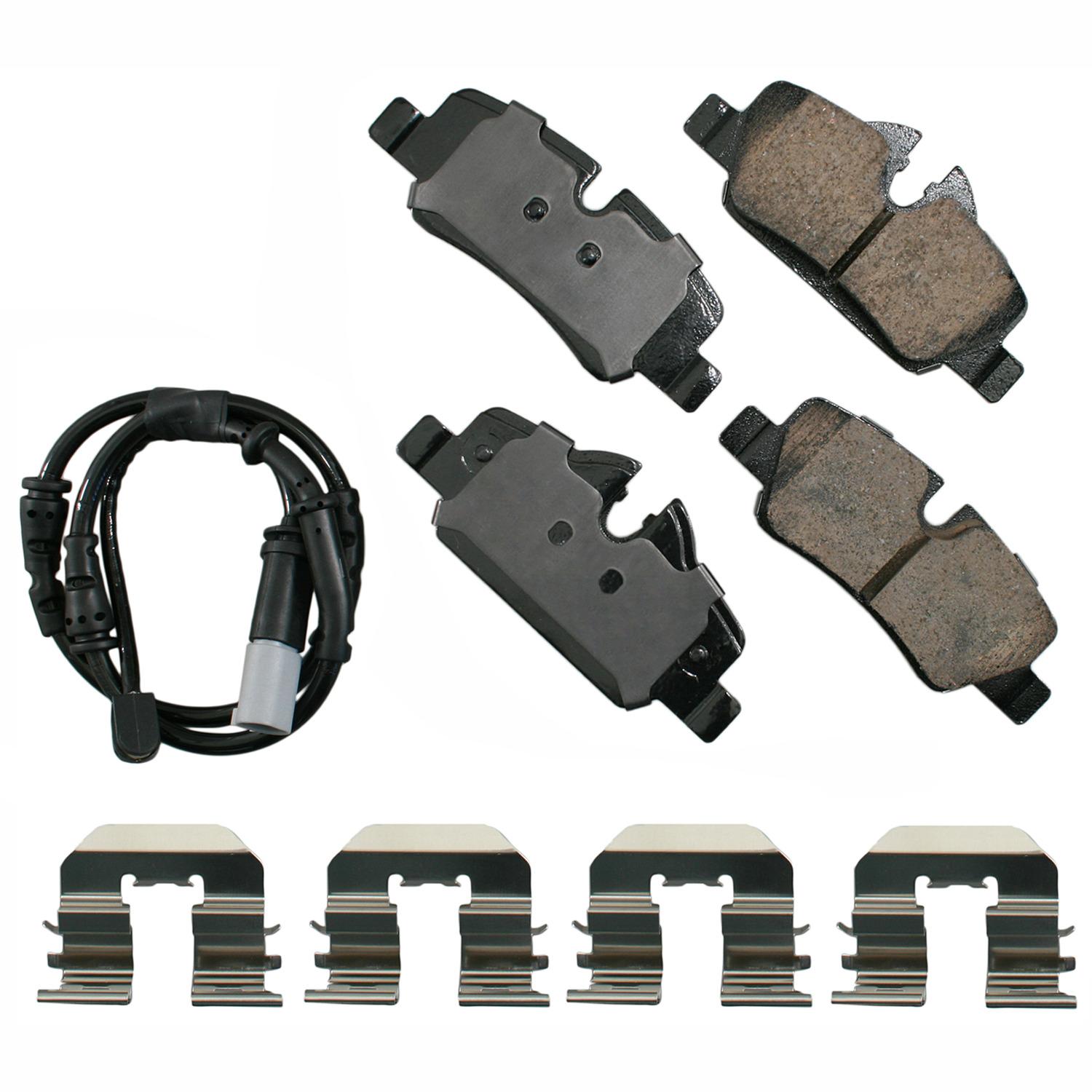 Akebono EUR1800 Disc Brake Pad product image 1 of 1