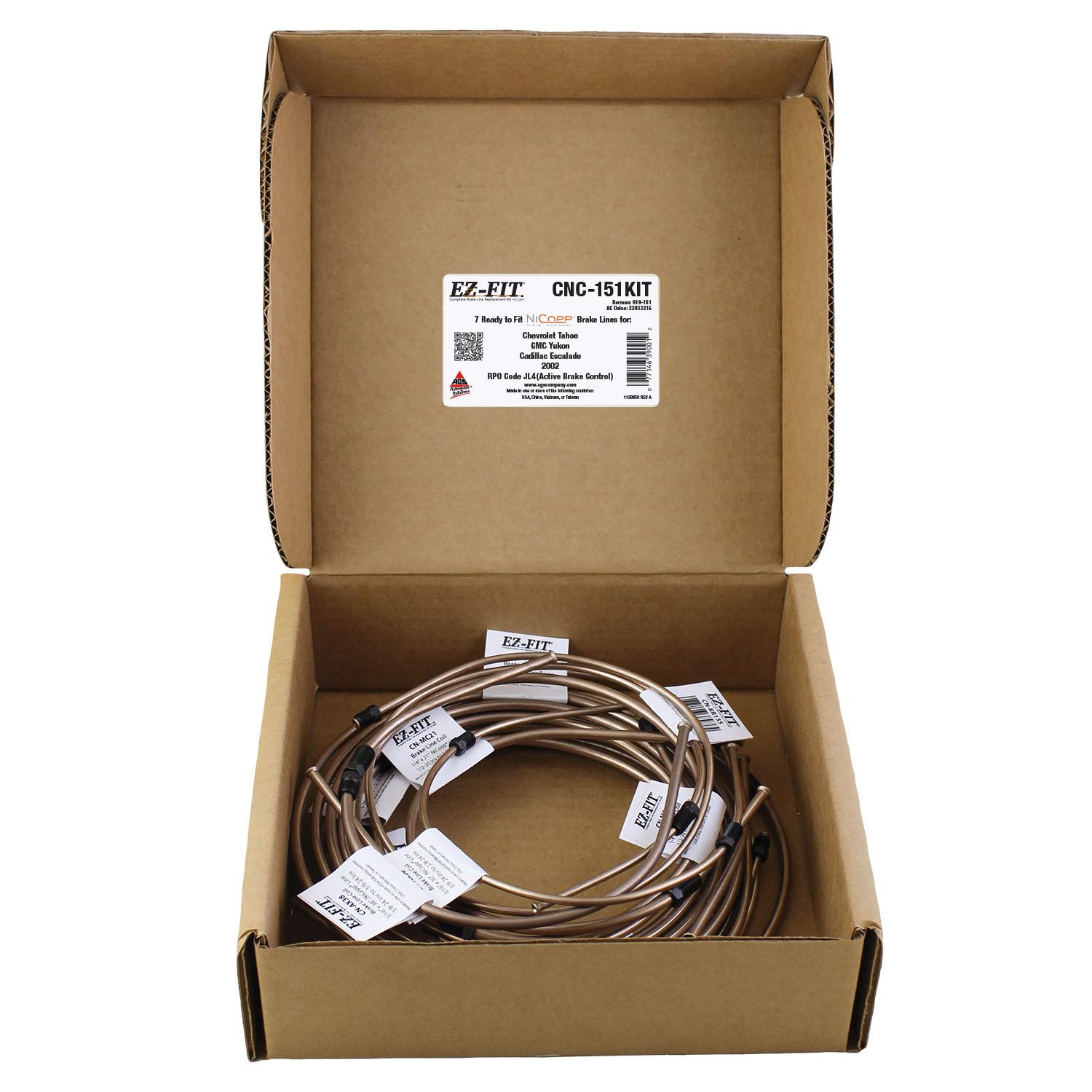 American Grease Stick (AGS) CNC151KIT Brake Hydraulic Line Kit product image 1 of 1