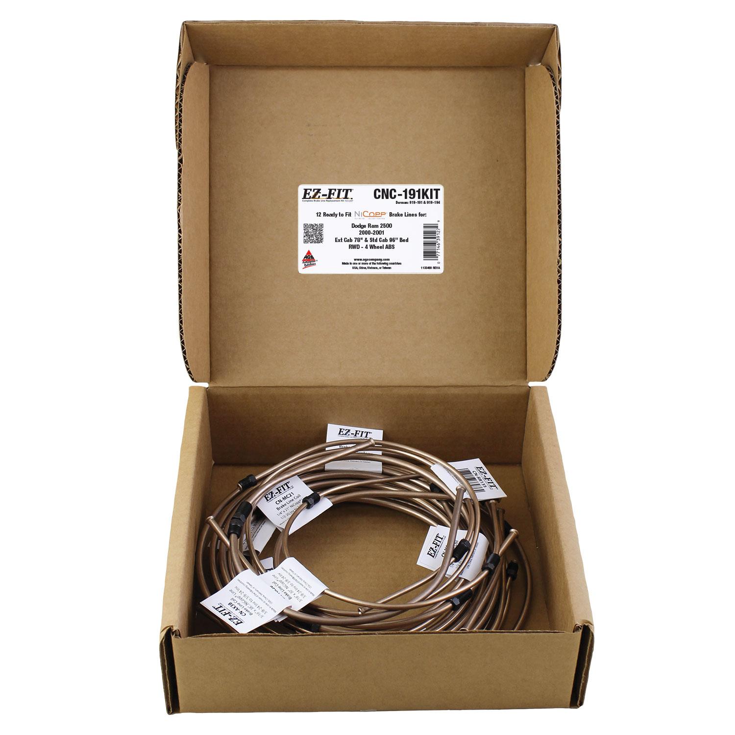 American Grease Stick (AGS) CNC191KIT Brake Hydraulic Line Kit product image 1 of 1