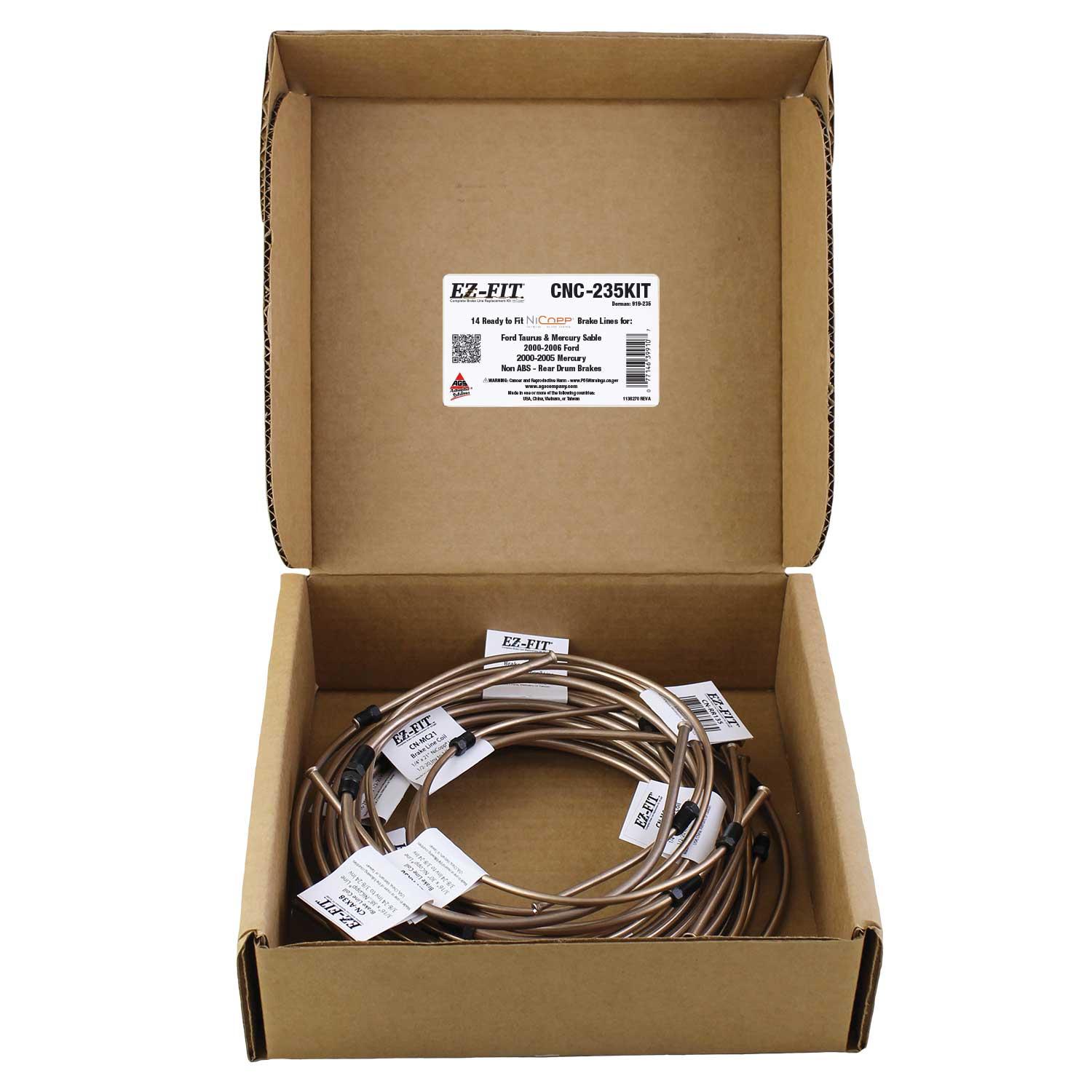 American Grease Stick (AGS) CNC235KIT Brake Hydraulic Line Kit product image 1 of 1
