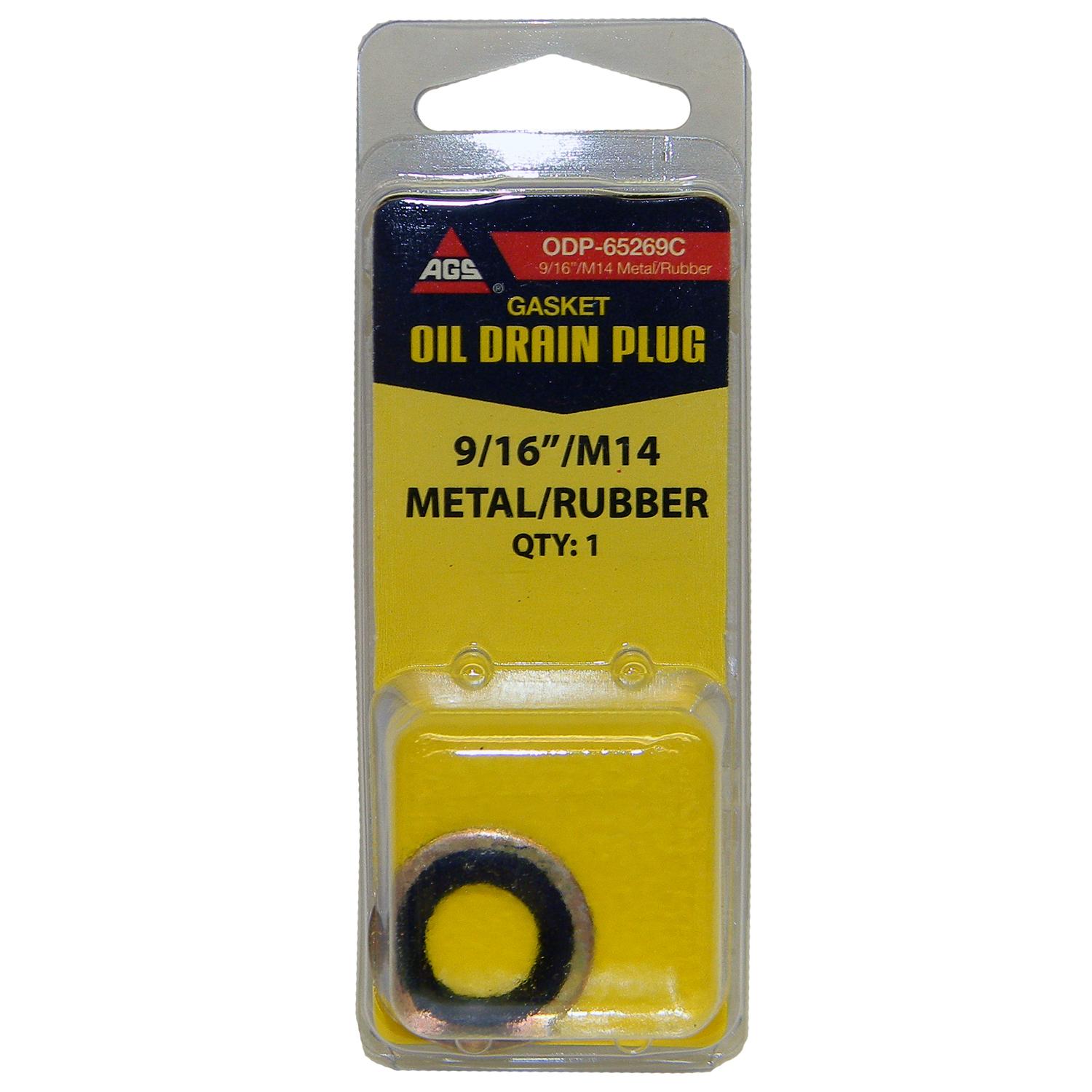 American Grease Stick (AGS) ODP65269C Engine Oil Drain Plug Gasket product image 1 of 3