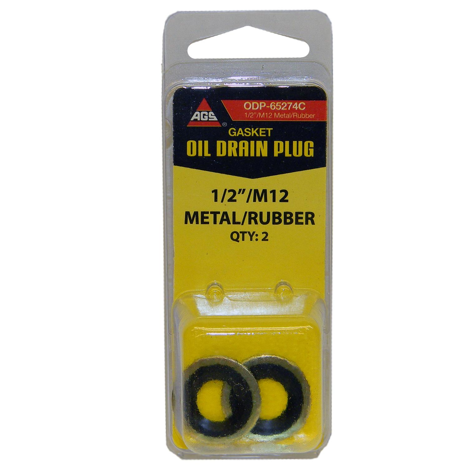 American Grease Stick (AGS) ODP65274C Engine Oil Drain Plug Gasket product image 1 of 3