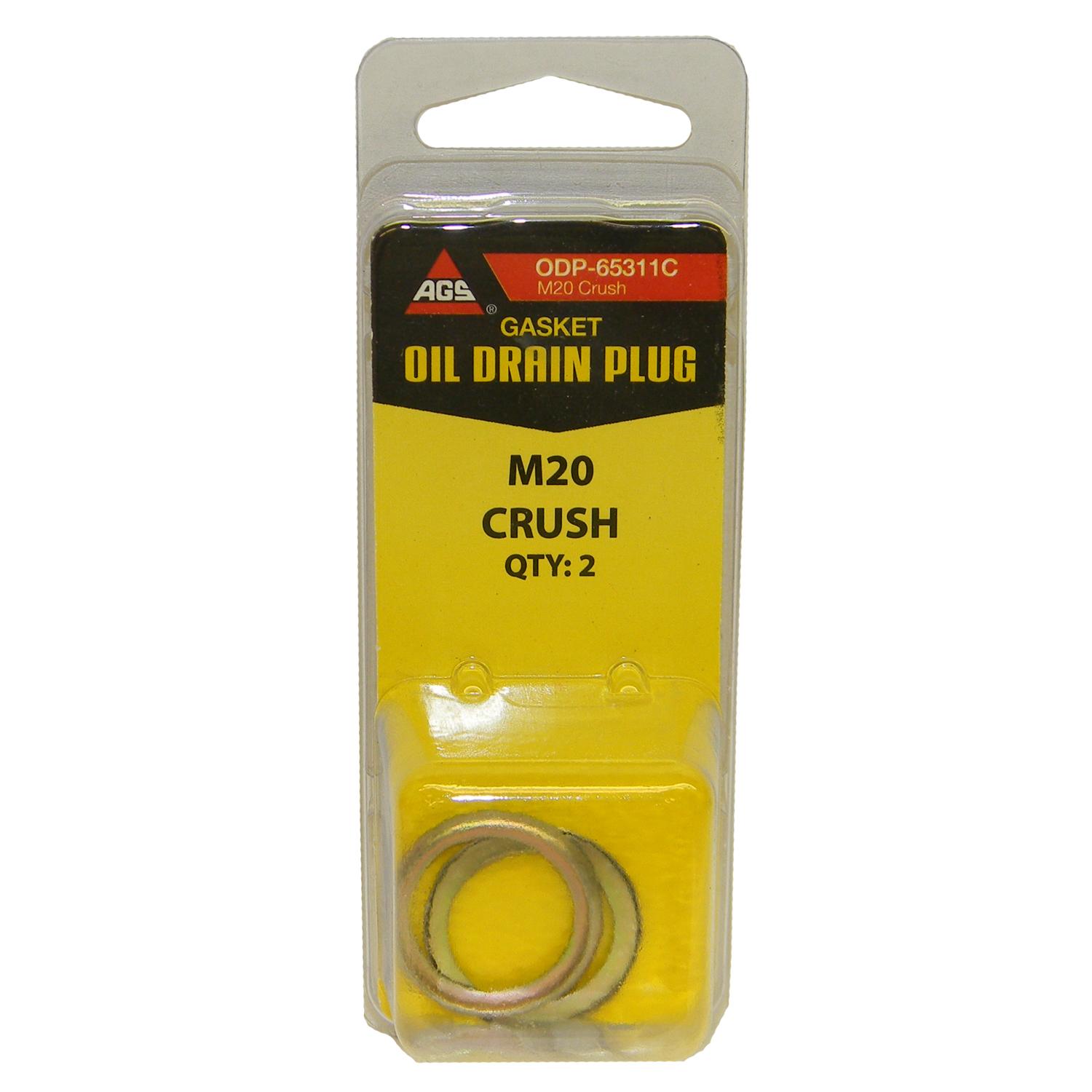 American Grease Stick (AGS) ODP65311C Engine Oil Drain Plug Gasket product image 1 of 3