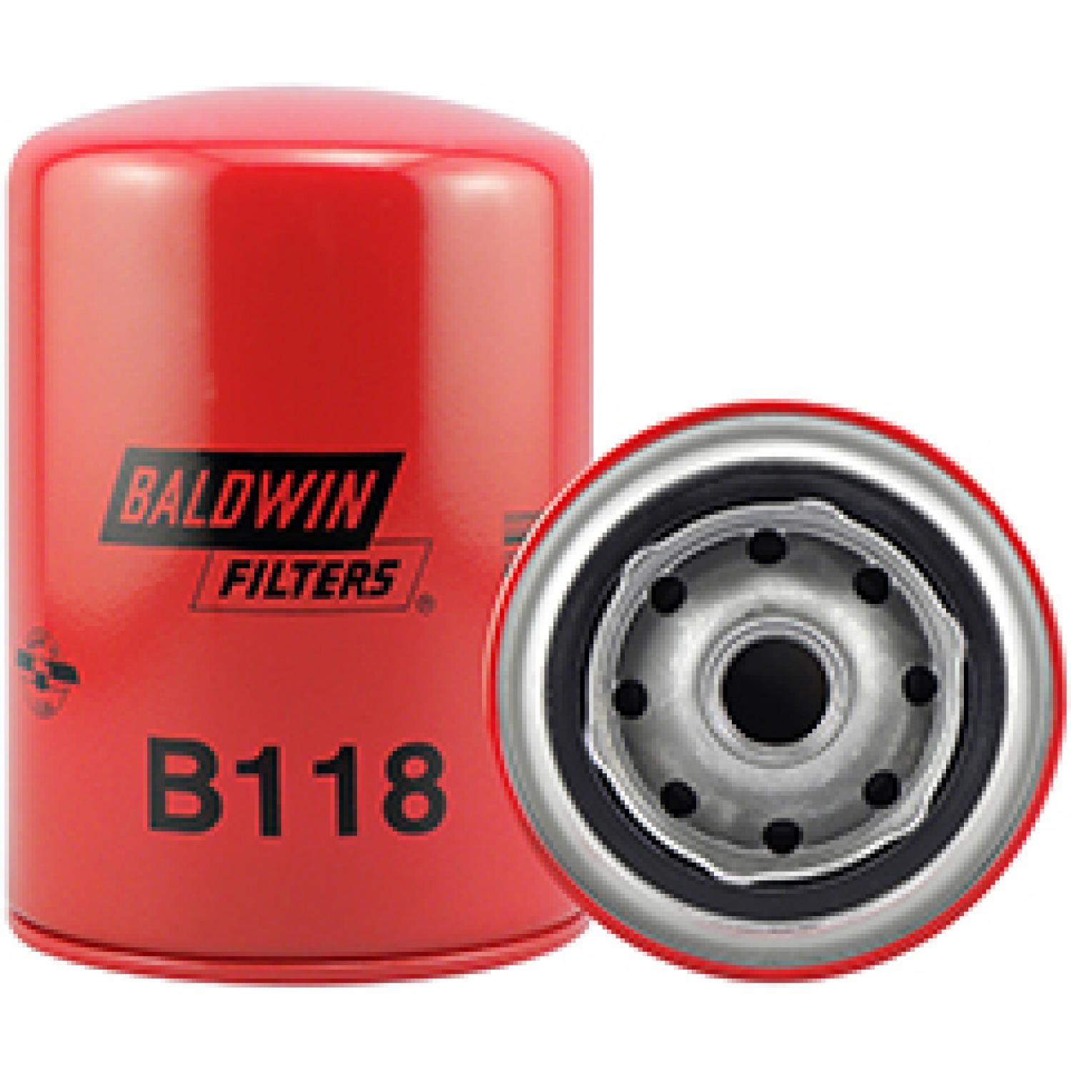 Baldwin B118 Engine Oil Filter product image 1 of 1