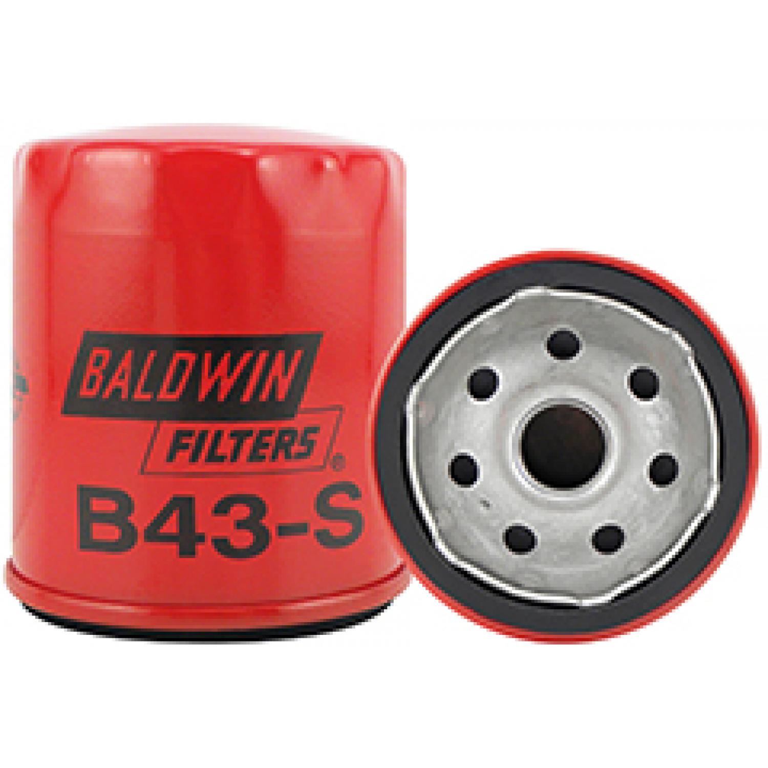 Baldwin B43S Engine Oil Filter product image 1 of 1