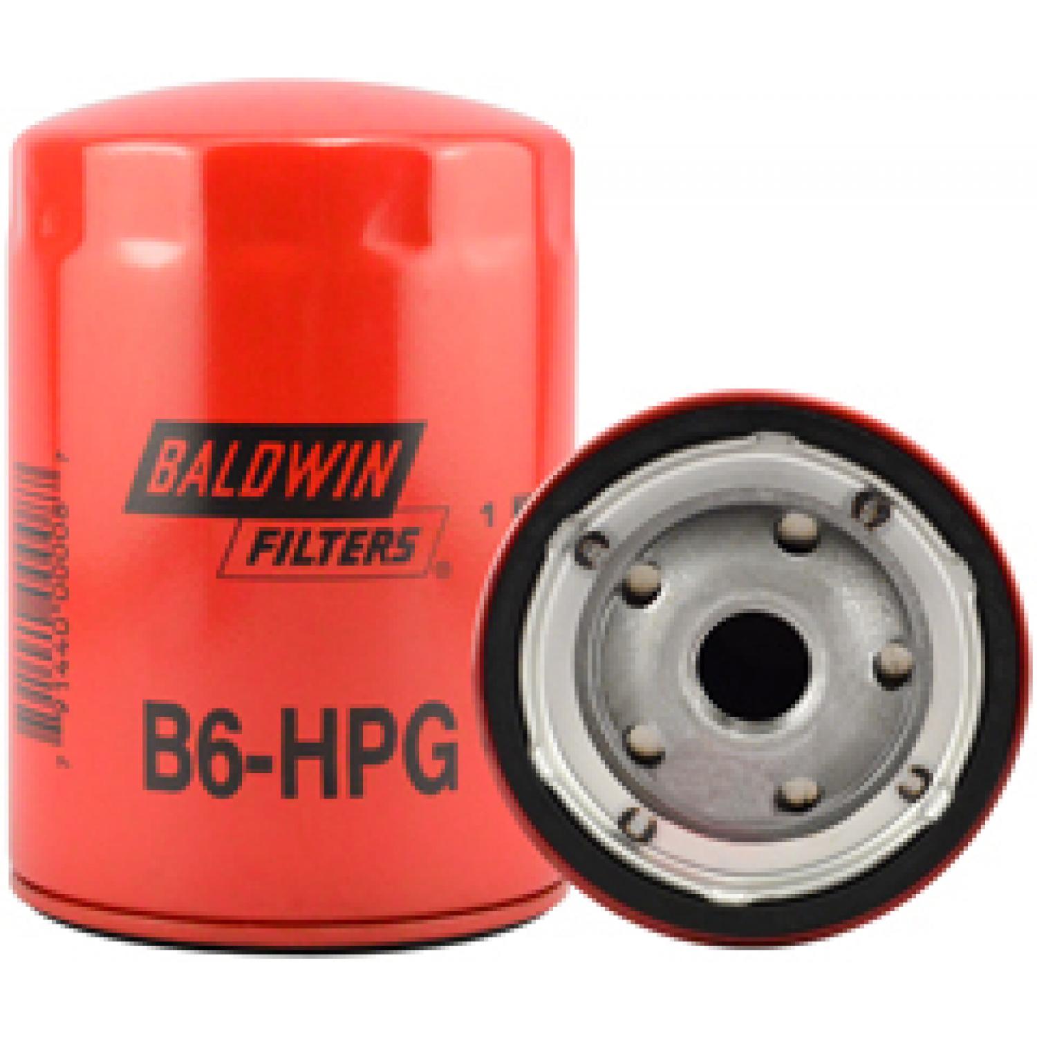 Baldwin B6HPG Engine Oil Filter product image 1 of 1