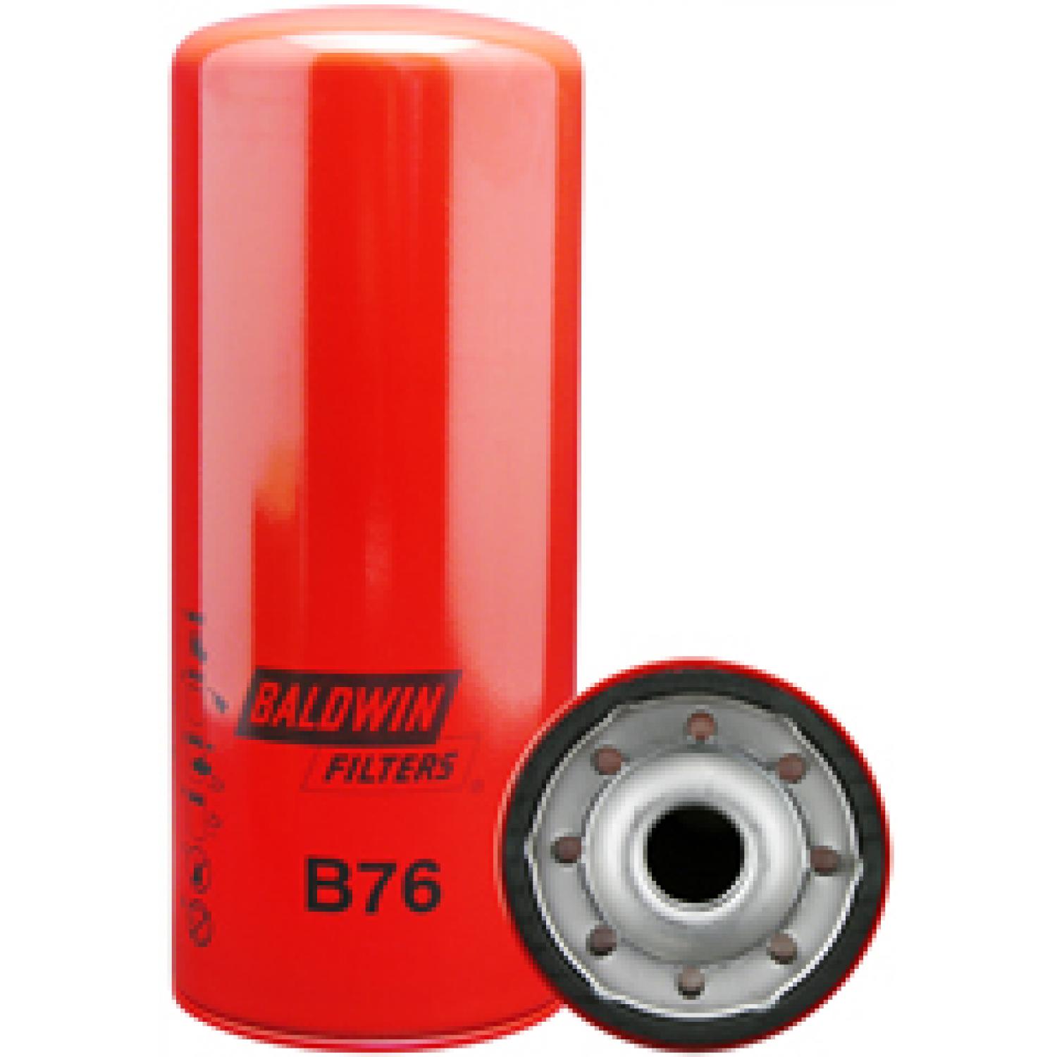 Baldwin B76 Engine Oil Filter product image 1 of 1
