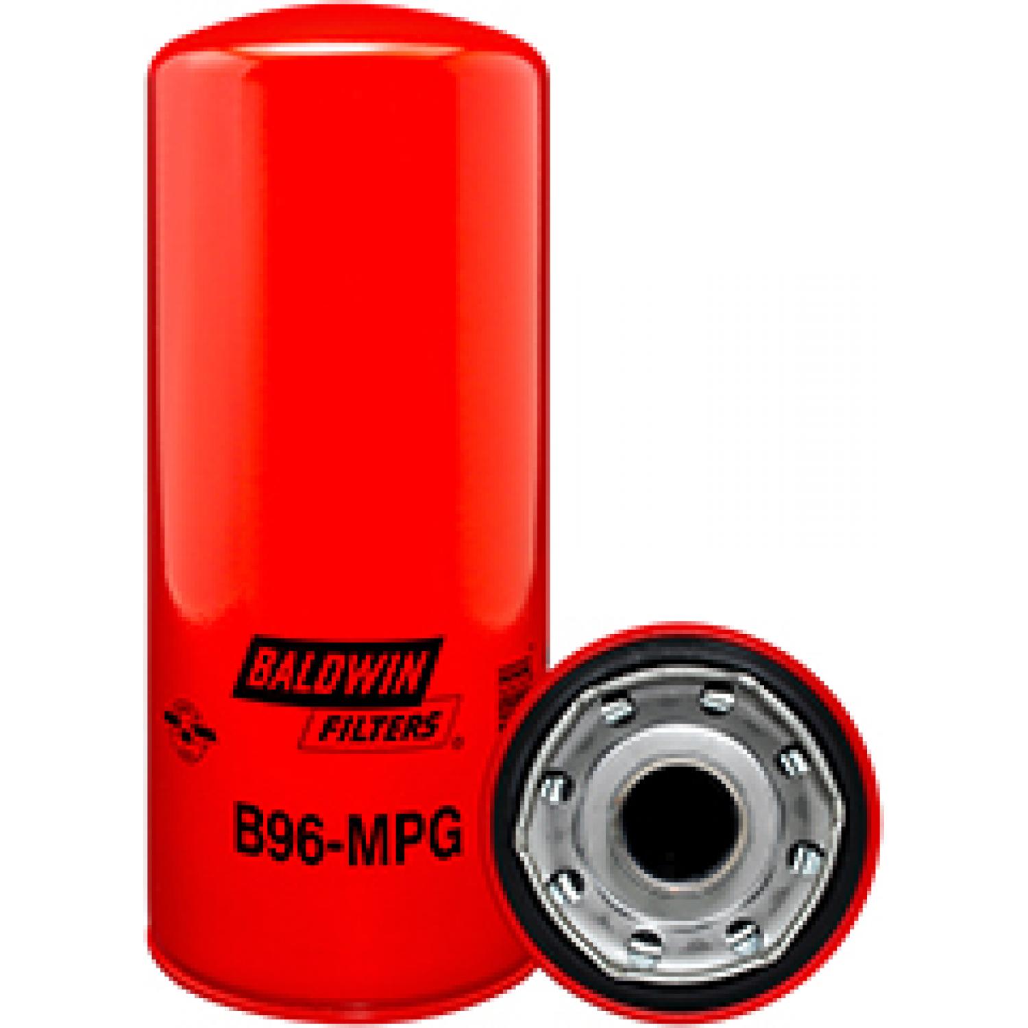 Baldwin B96MPG Engine Oil Filter product image 1 of 1