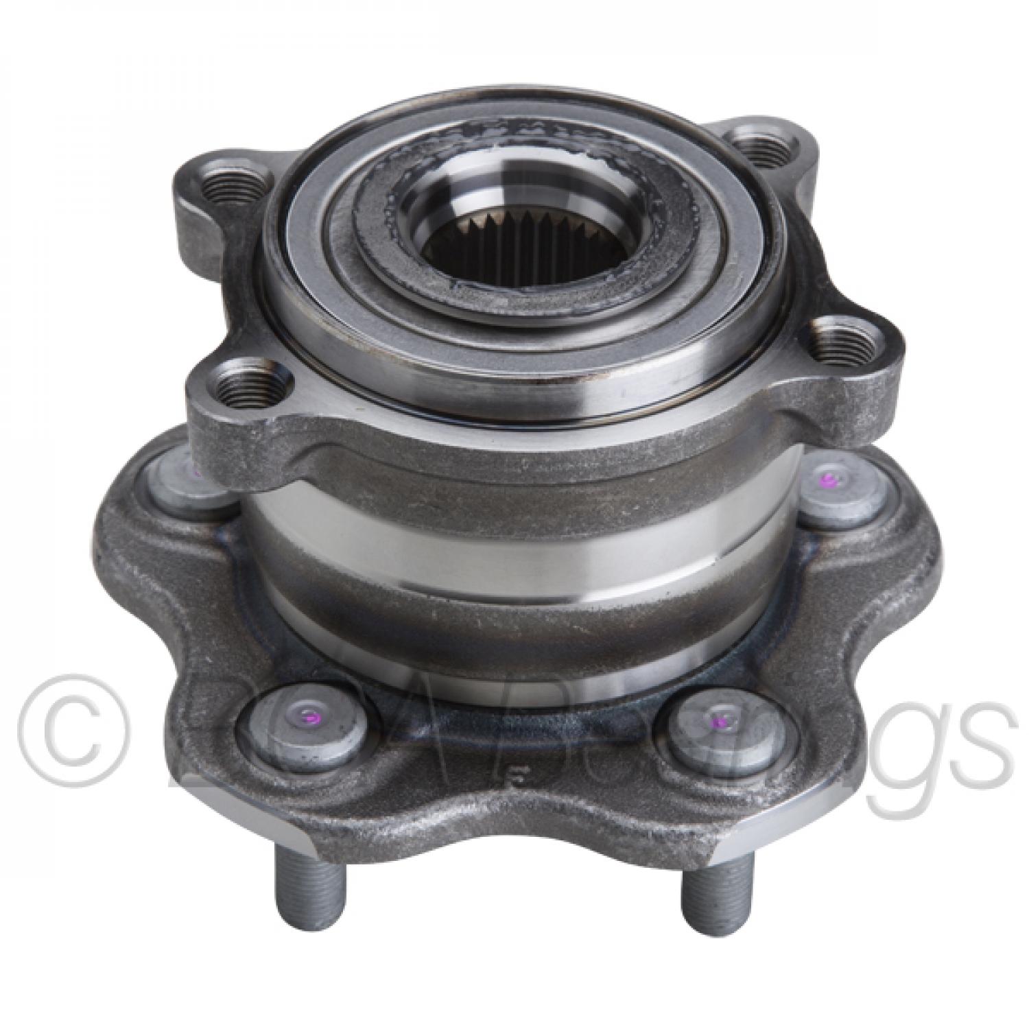 BCA Bearings WE60533 Wheel Bearing and Hub Assembly product image 1 of 5