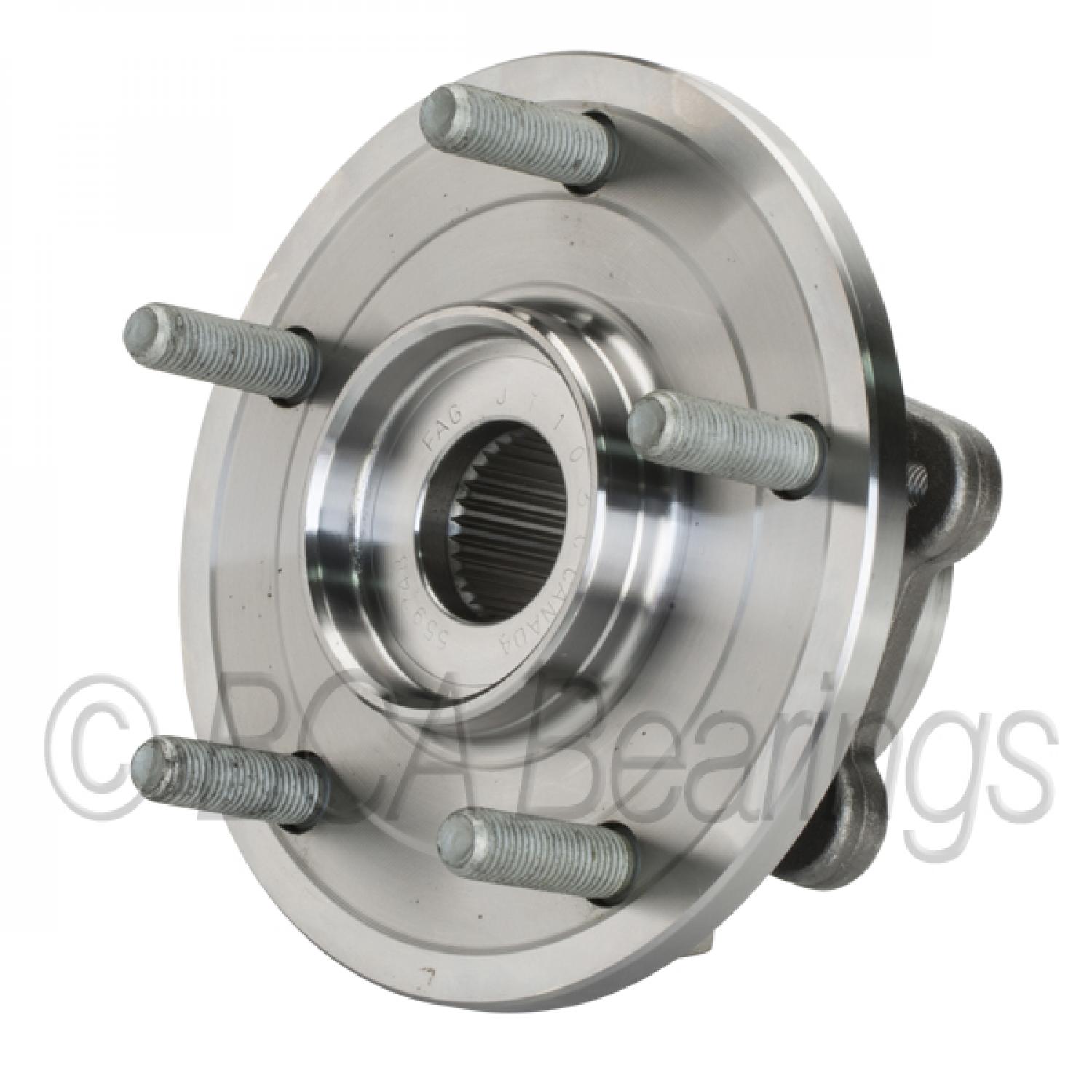 BCA Bearings WE61365 Wheel Bearing and Hub Assembly product image 5 of 6