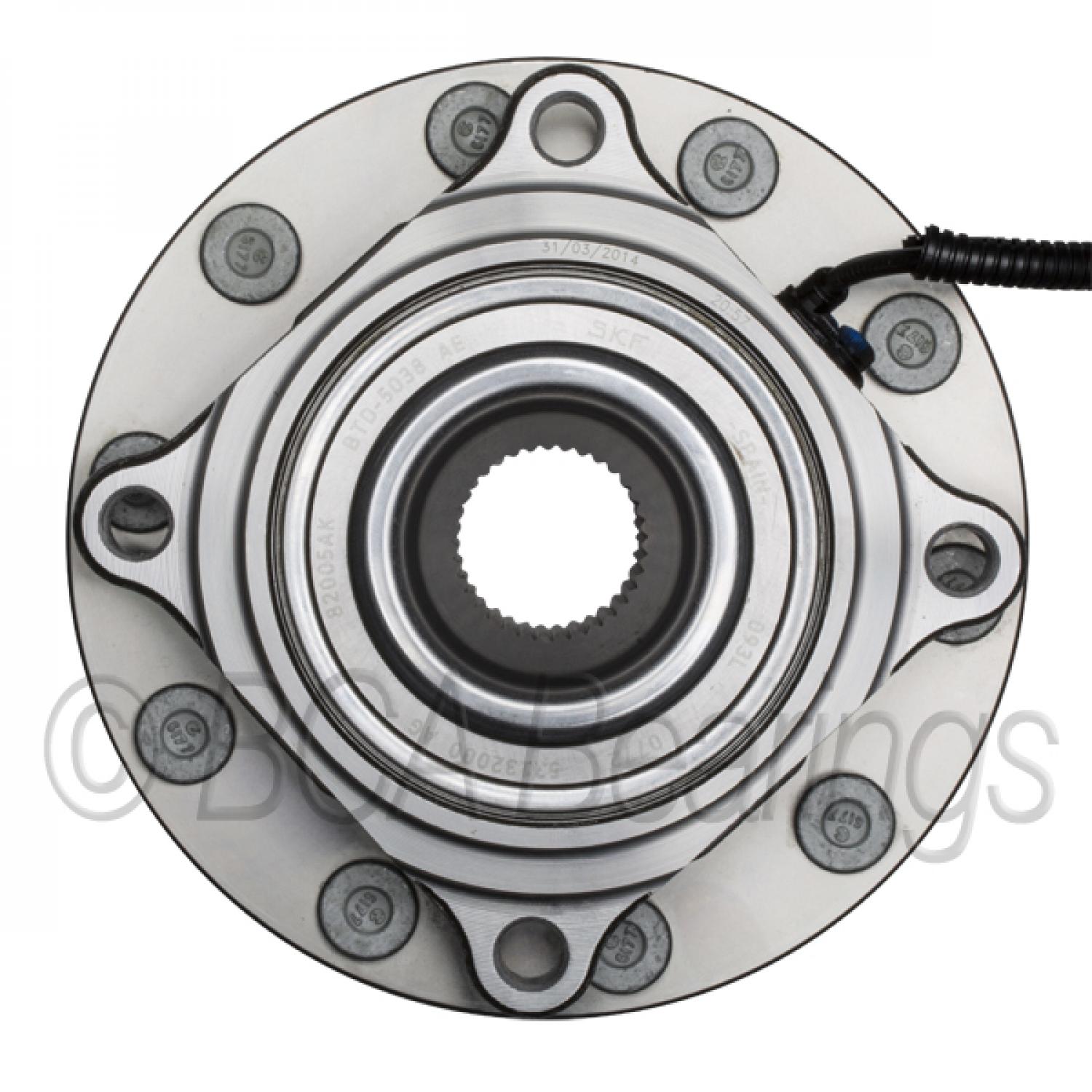 BCA Bearings WE61579 Wheel Bearing and Hub Assembly product image 2 of 6