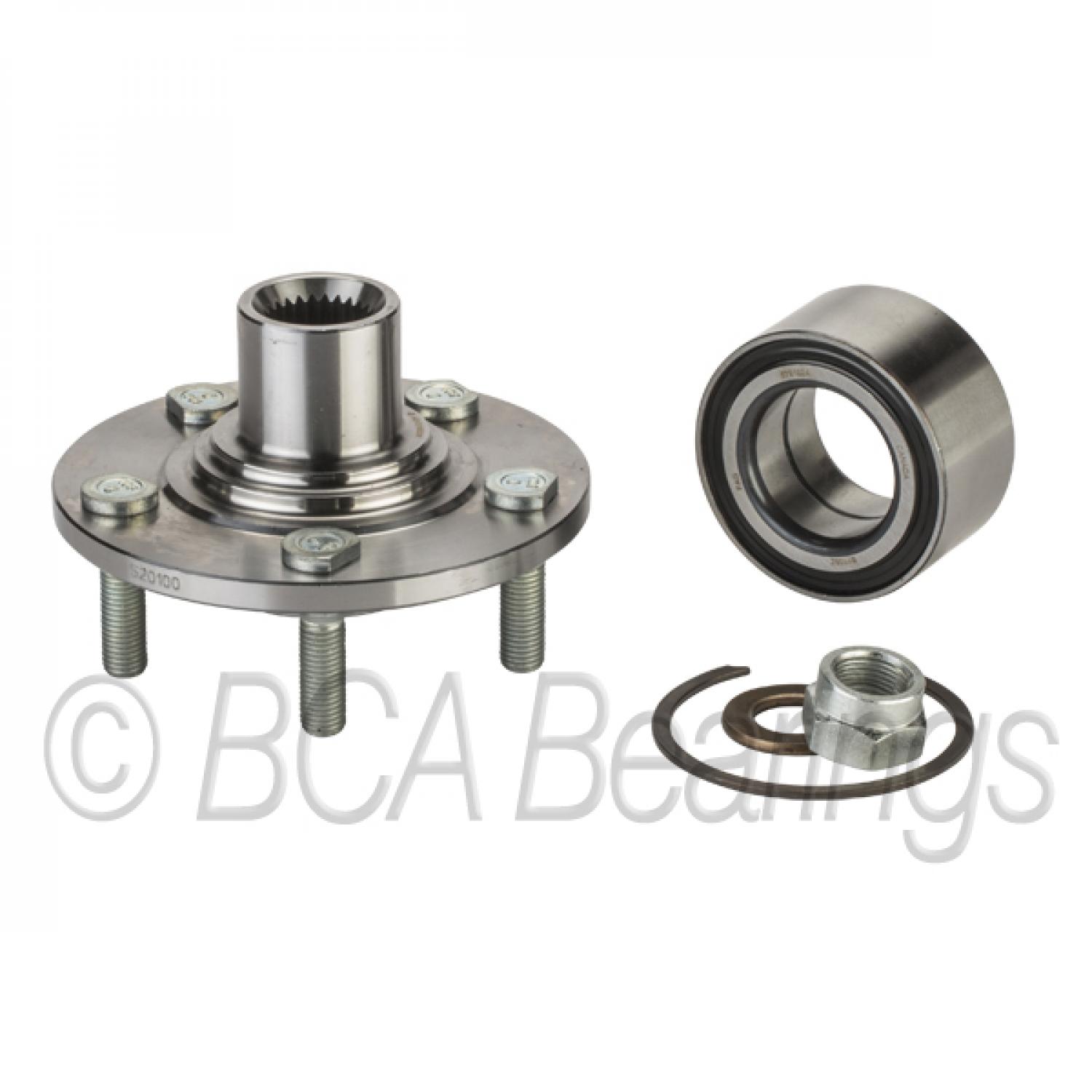 BCA Bearings WE61584 - Wheel Hub Repair Kit BCA Bearings WE61584 Wheel Bearing and Hub Assembly Repair Kit product image 1 of 5