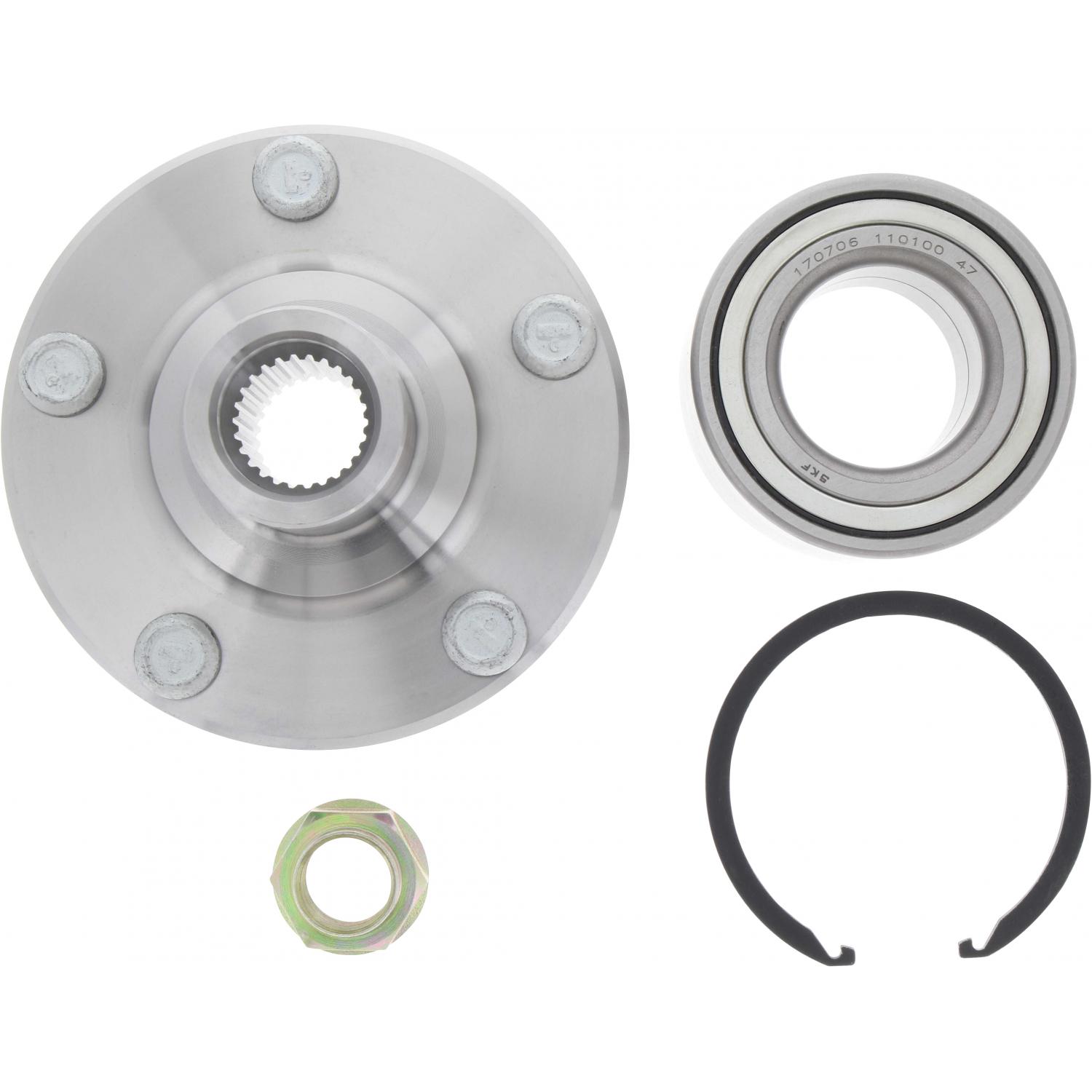 BCA Bearings WE61966 Wheel Bearing and Hub Assembly Repair Kit product image 4 of 4